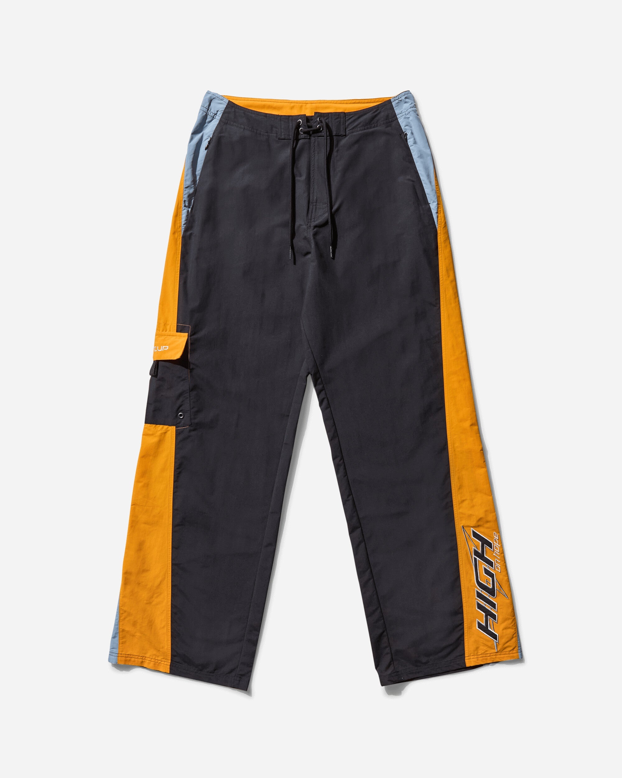 Men's Board Short Trousers Black / Orange - 1