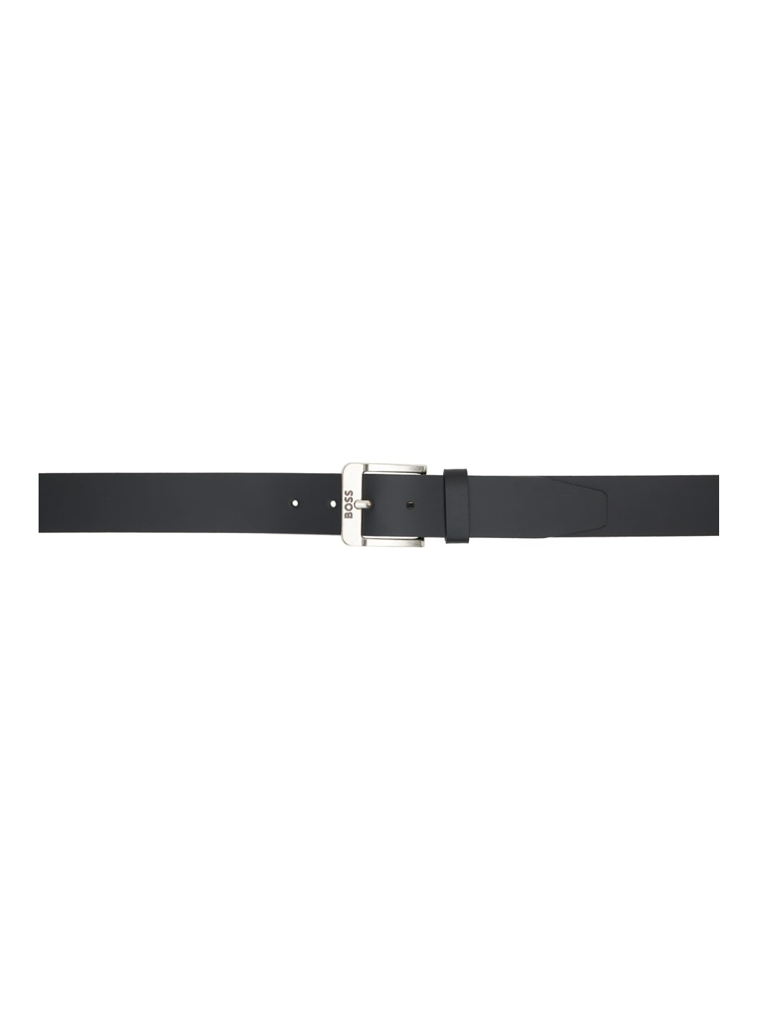 Black Pin-Buckle Belt - 1