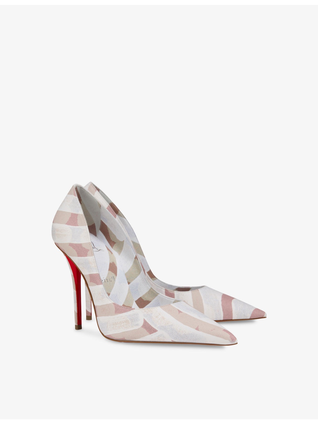 Miss Z 100 Leather Heeled Courts - 4