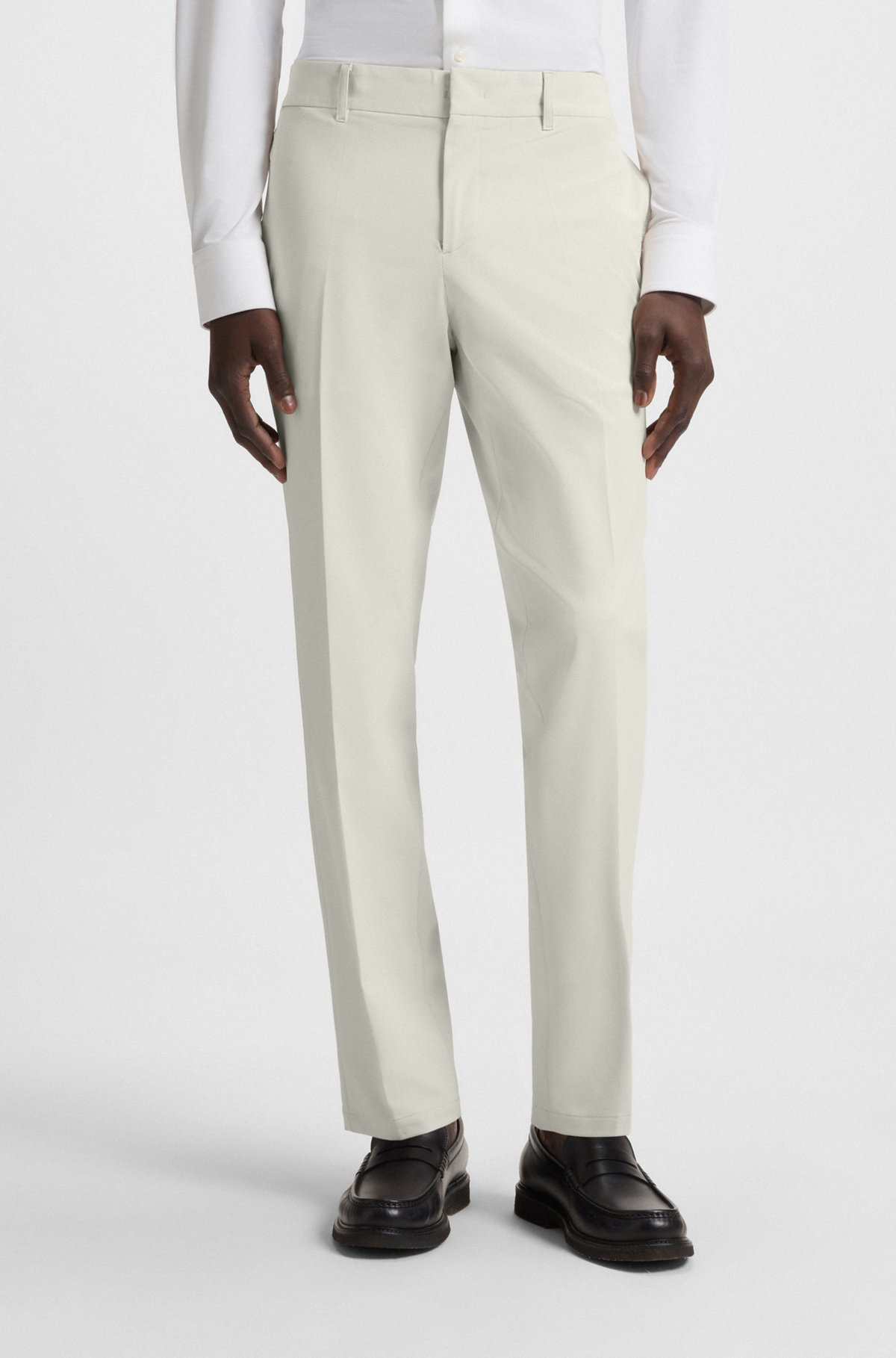 PACKABLE SLIM-FIT TROUSERS IN PERFORMANCE-STRETCH FABRIC - 2