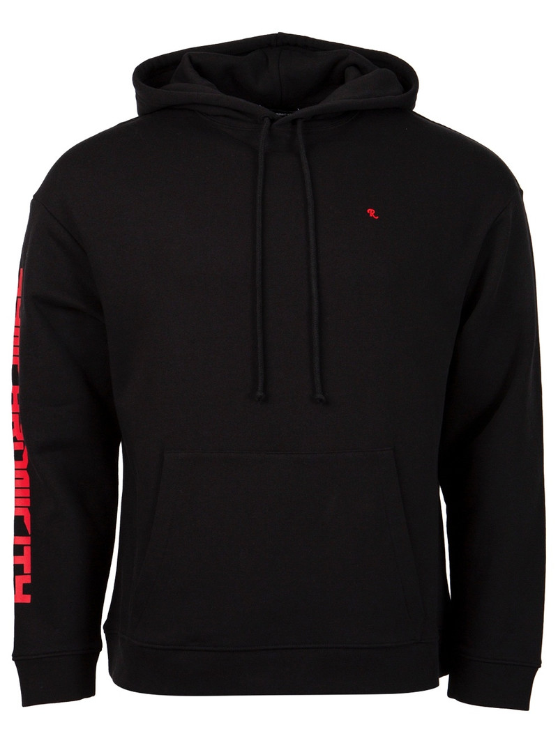 동기화 인쇄 hoodie - 1
