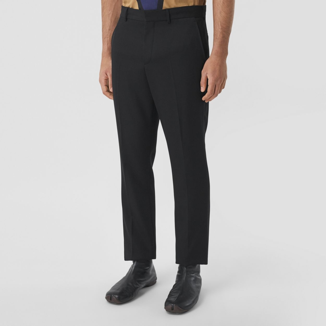 Grain De Poudre Wool Tailored Trousers - 5