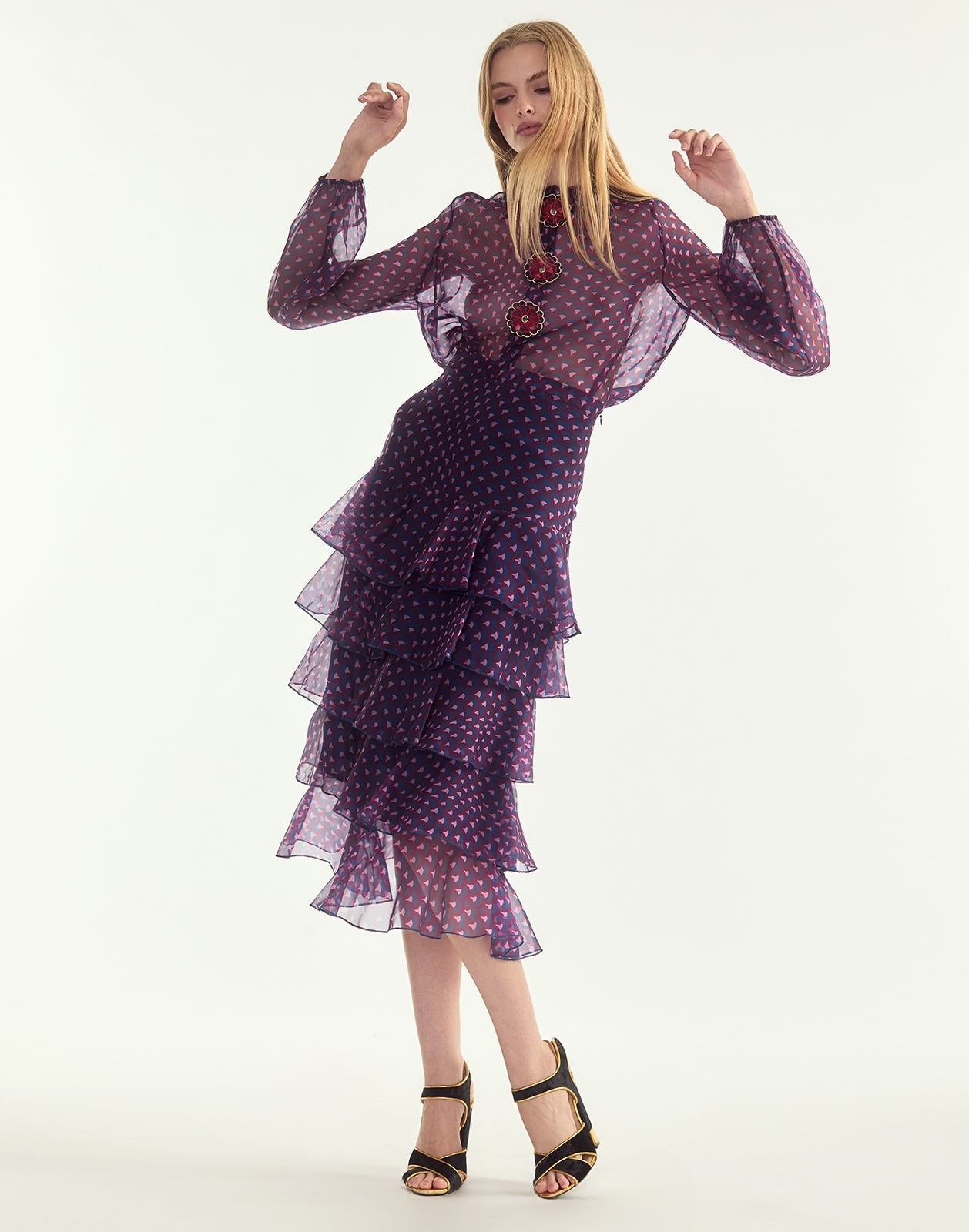 Prim Silk Organza Blouse - 5
