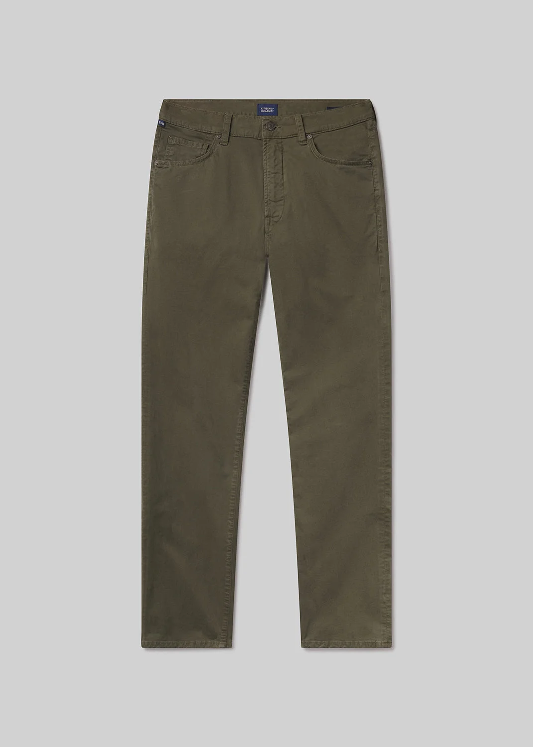 Gage Slim Straight Cashmere Touch Sateen In Dogwood - 1
