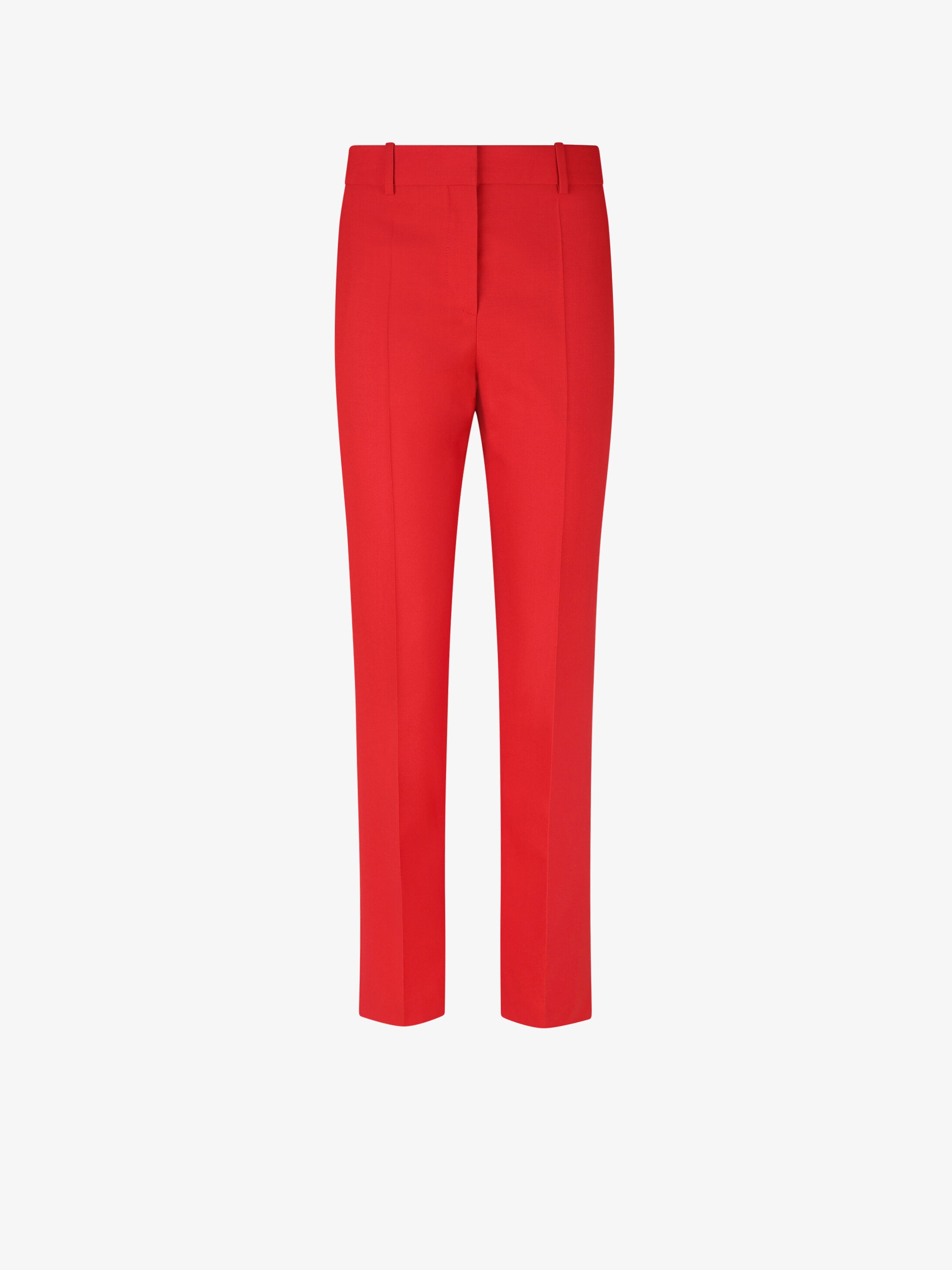 Cigarette pants in lightweight wool - 1