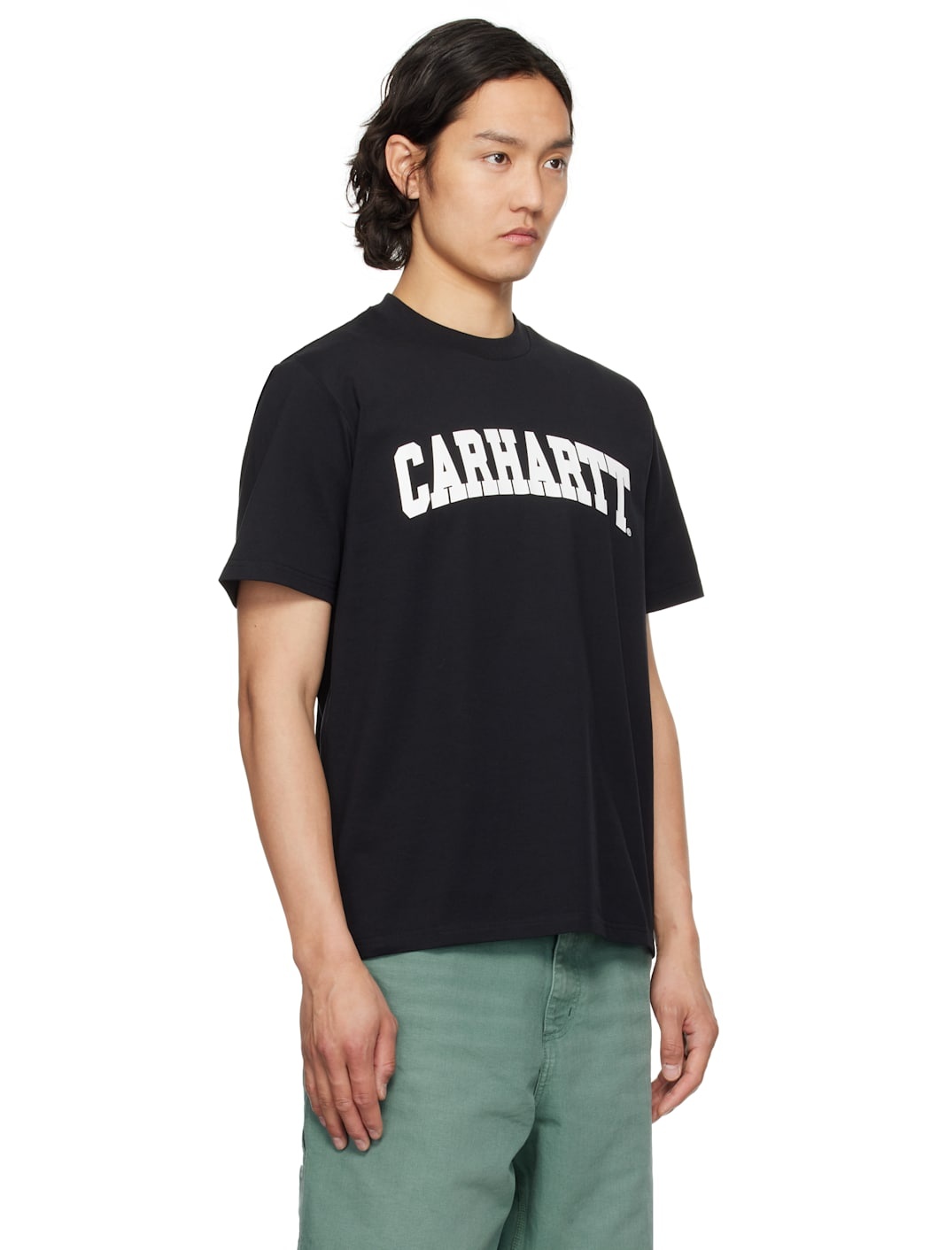 Black Midweight University T-shirt - 2