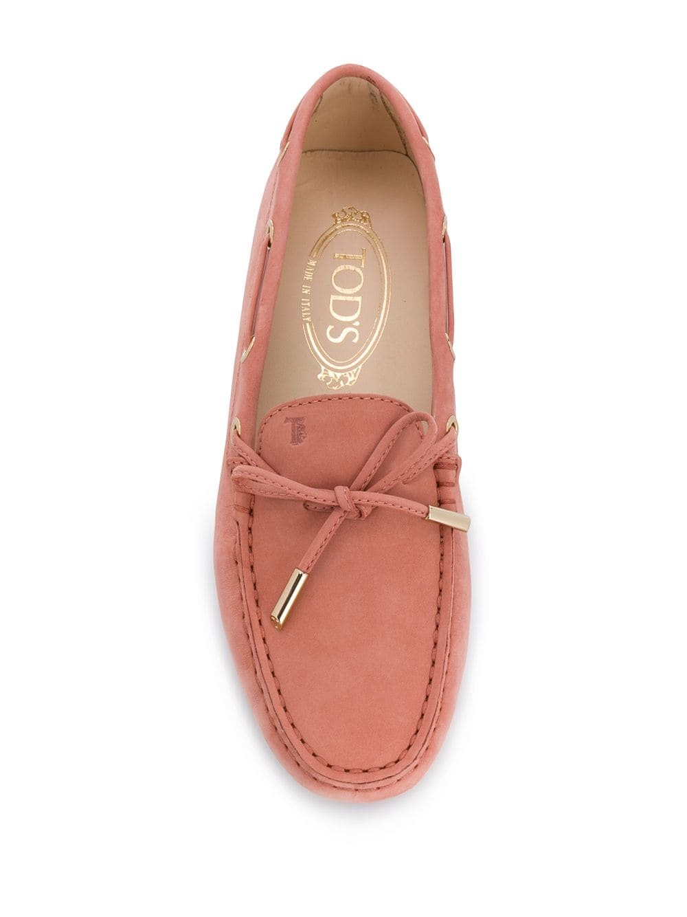 lace-up Gommino loafers - 4