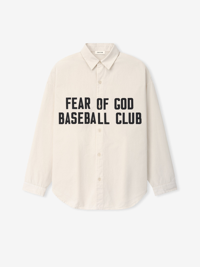Garment Dyed Cotton Relaxed Shirt 1