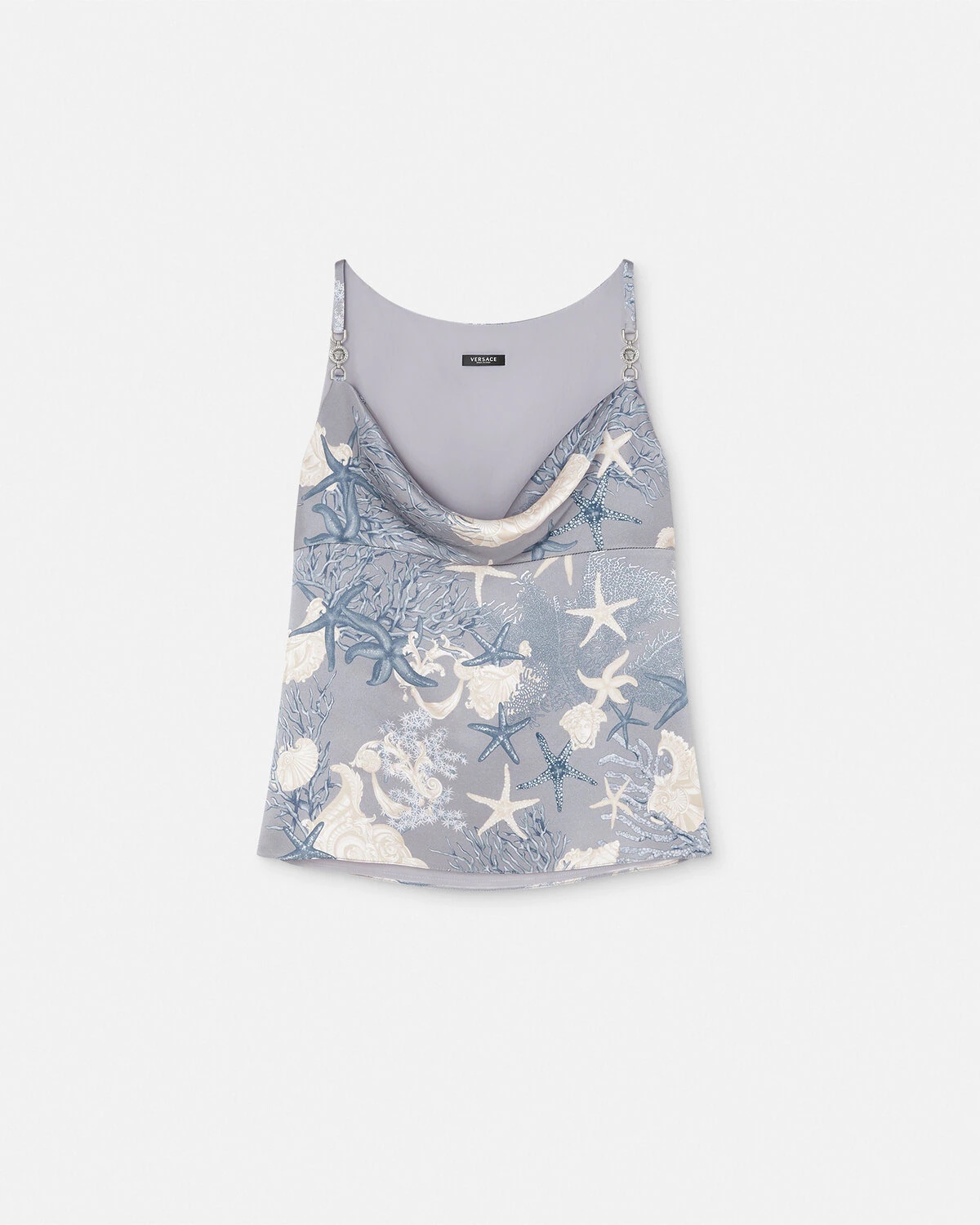 Barocco Sea Silk Cowl Camisole Top - 1
