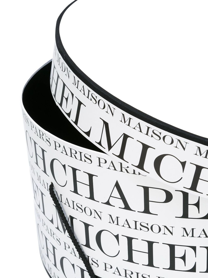 MAISON MICHEL logo hat box outlook