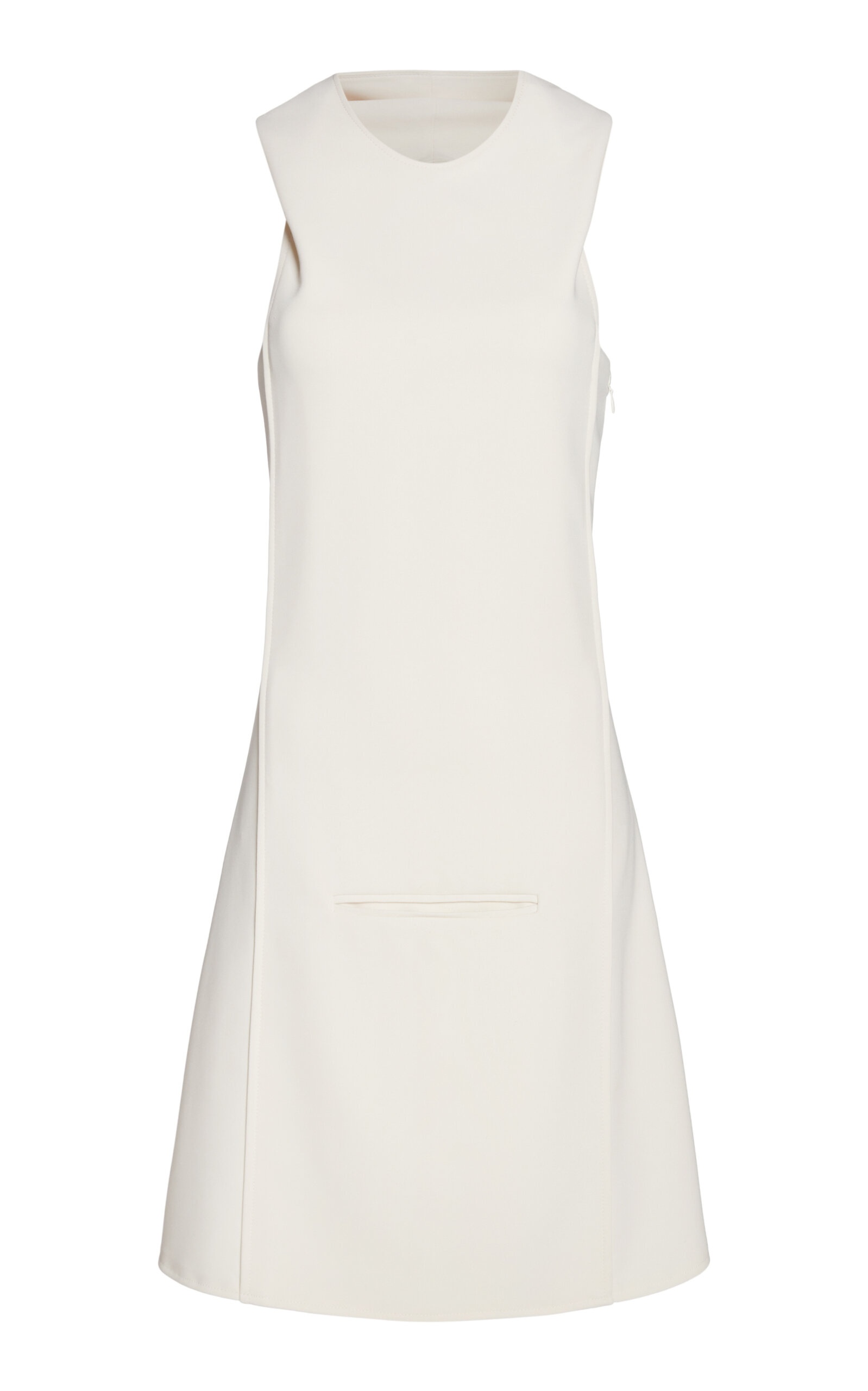 Oblique Space Mini Dress white - 1