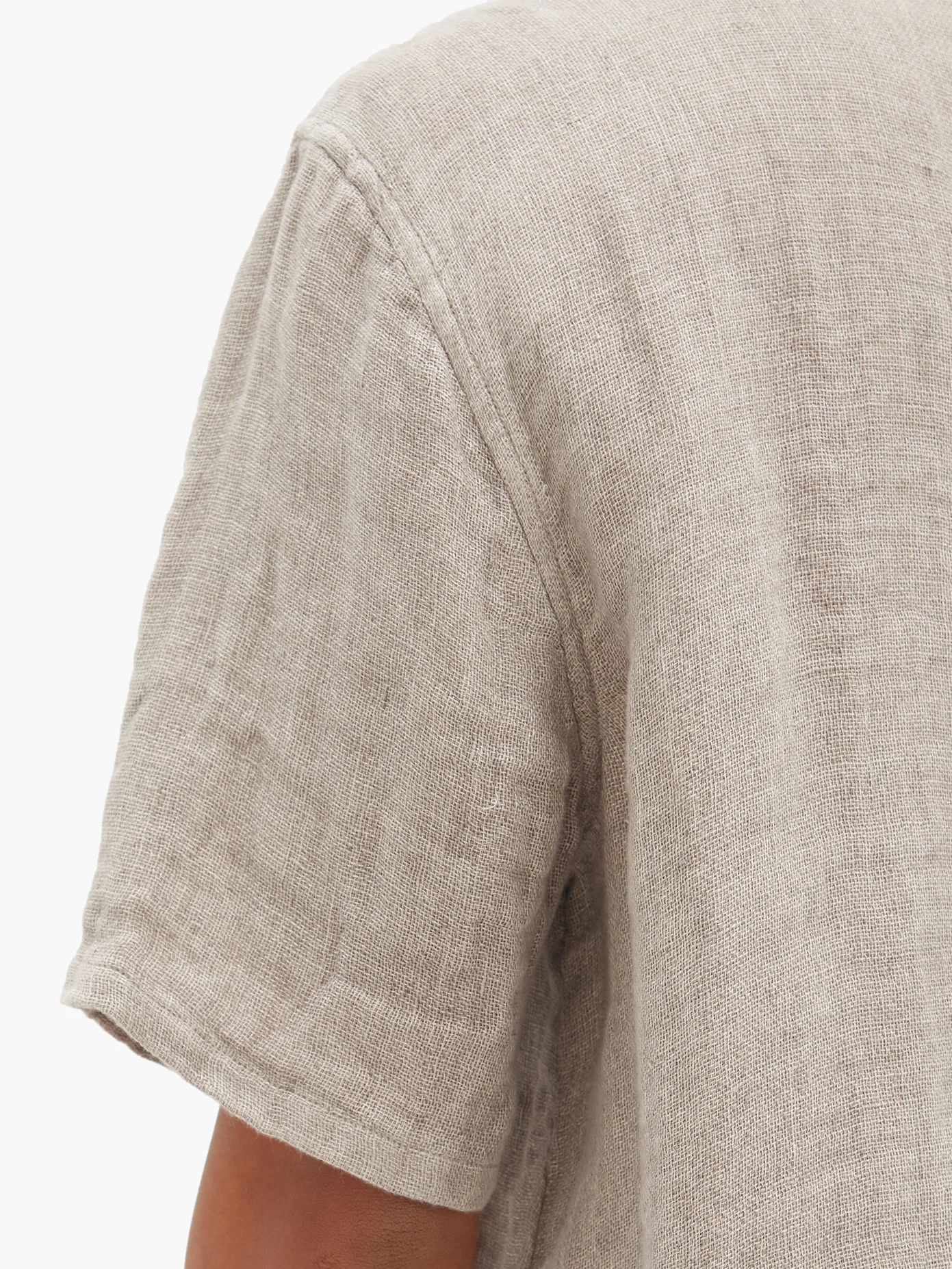 Box linen shirt - 3