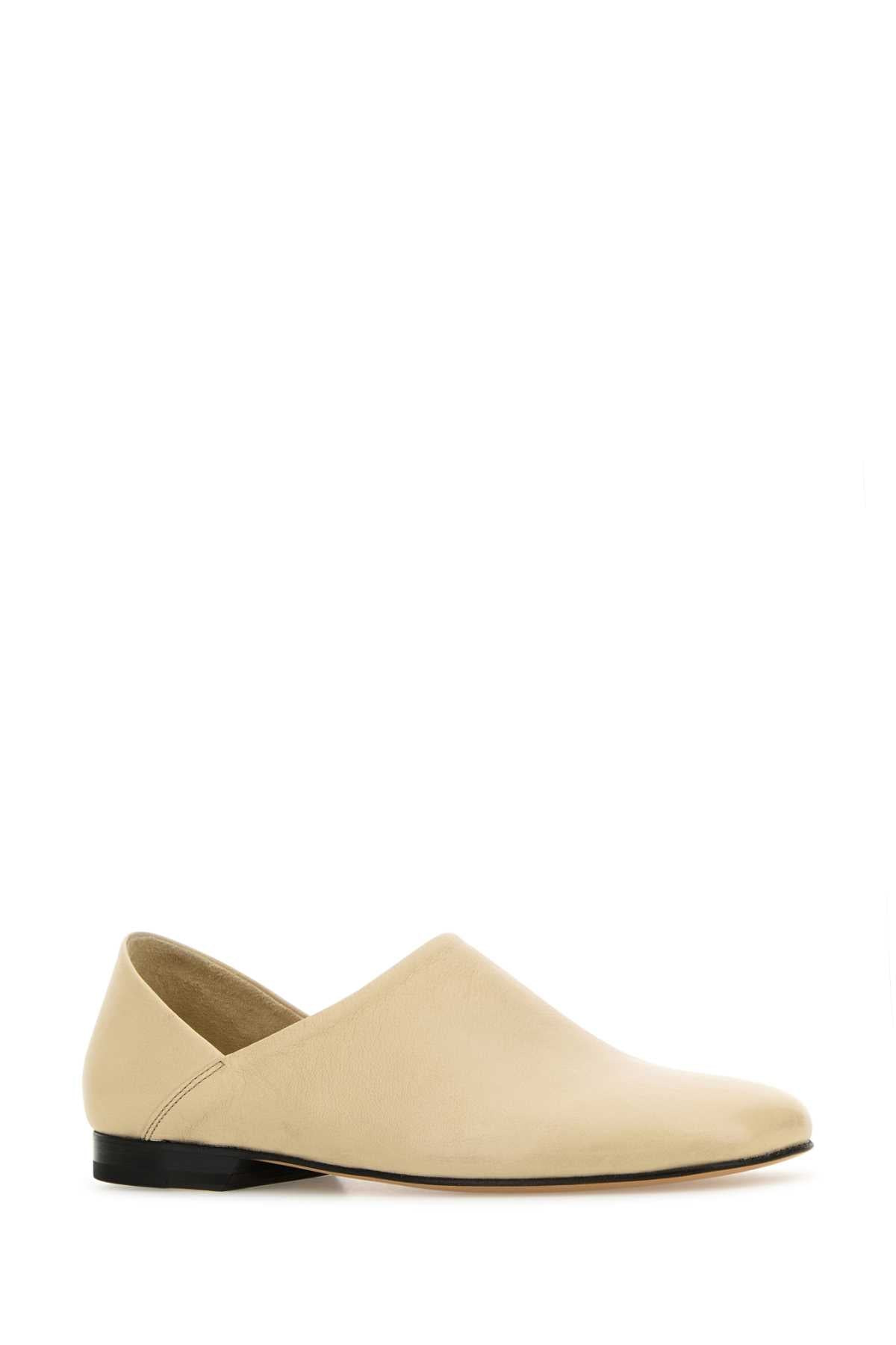 Lemaire Women Sand Leather Loafers - 2