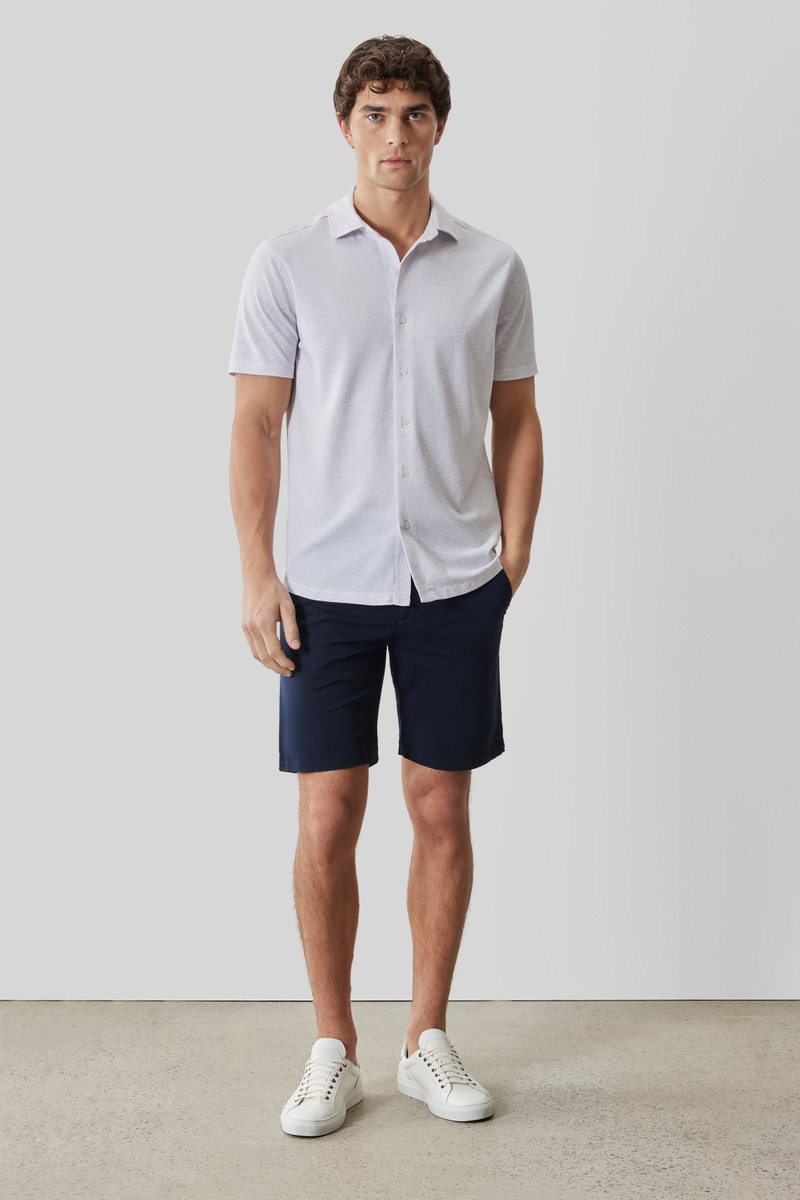 ROBERT BARAKETT Keyes Knit Shirt outlook