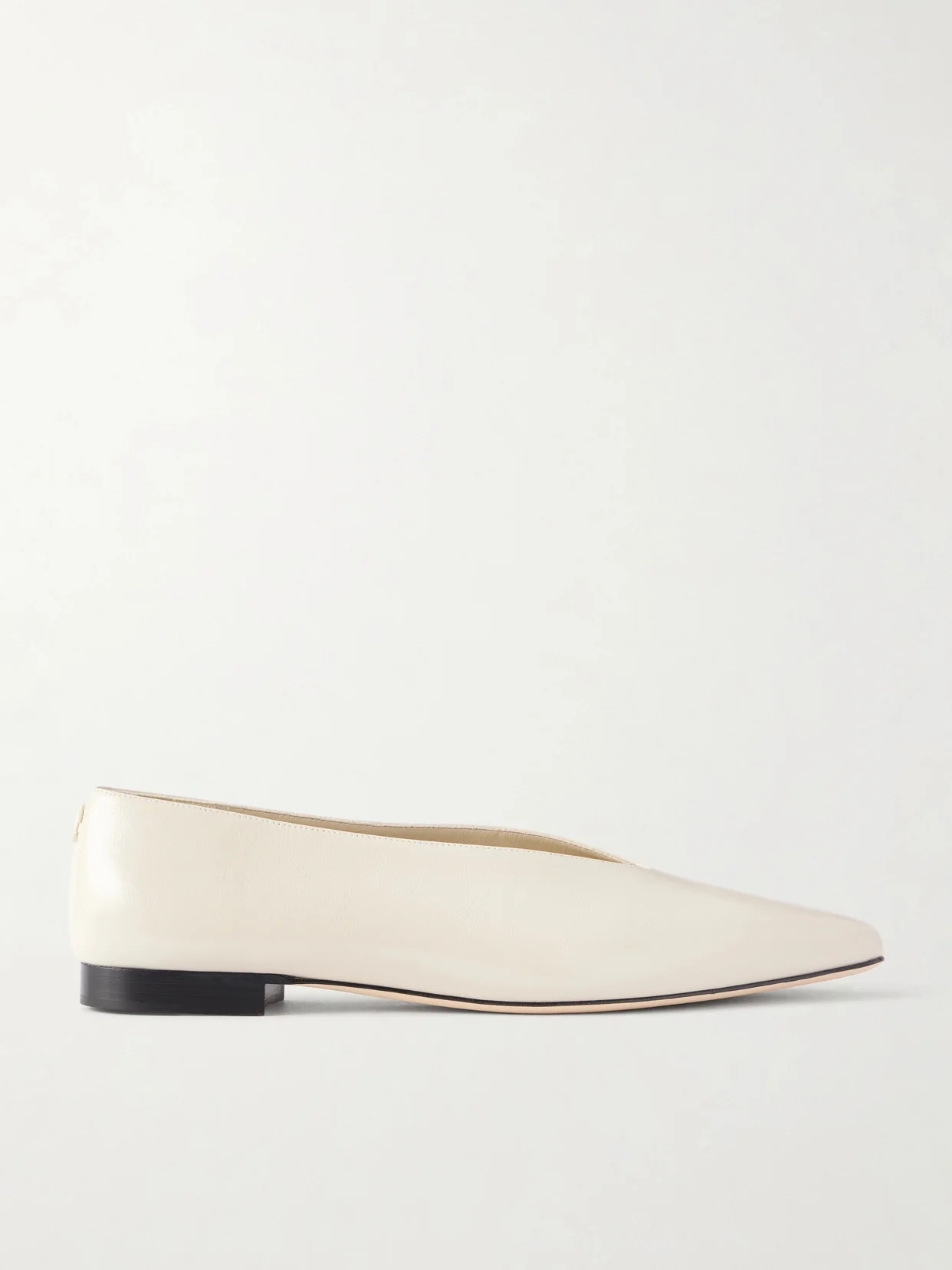 Margot Leather Ballet Flats - 1