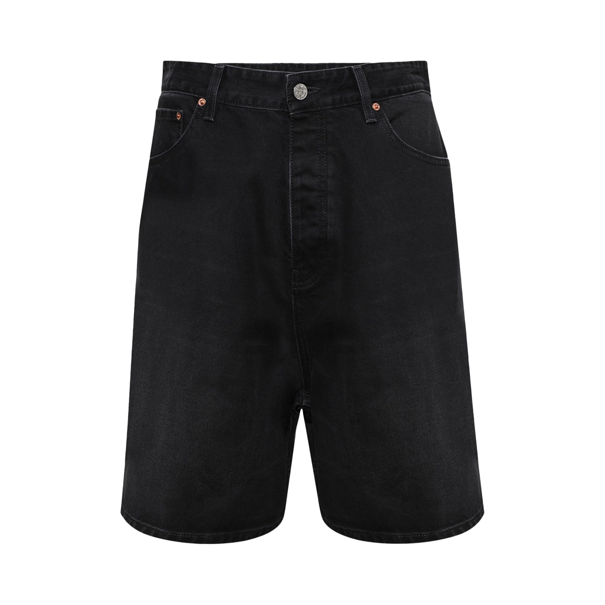 Vetements Denim Shorts 'Black' - 1