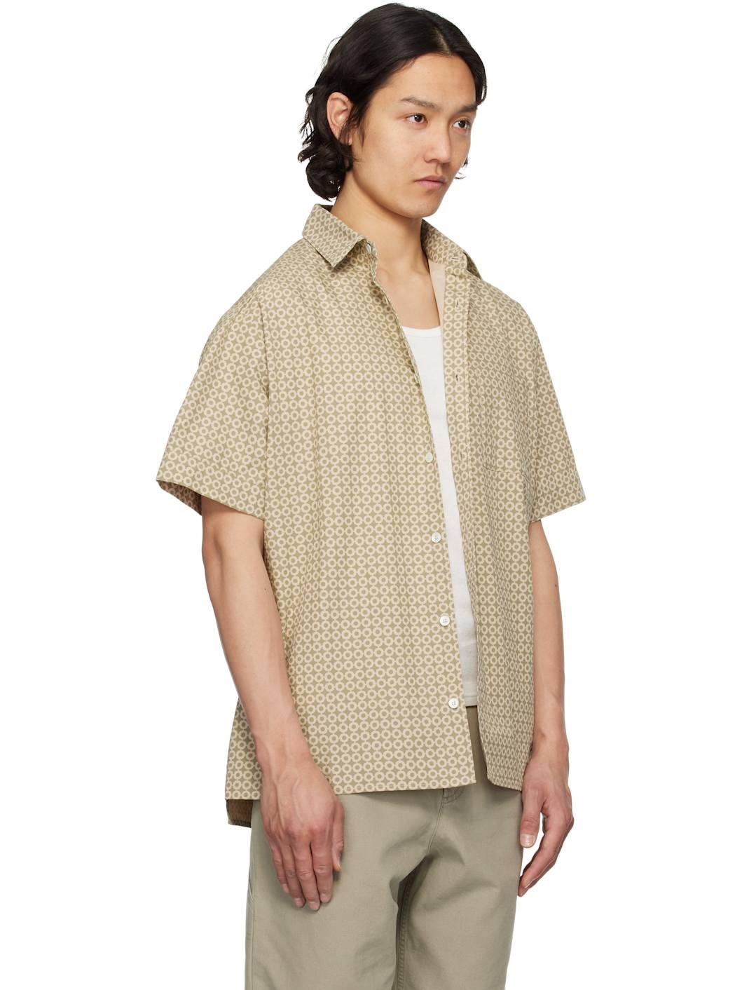 Khaki Ross Short-Sleeve Shirt - 2