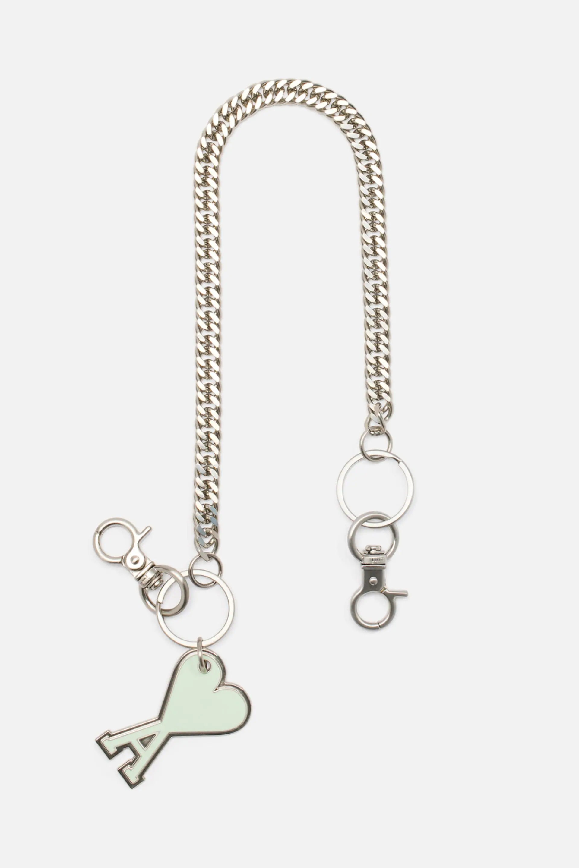 Plain Ami De Coeur Chain Keyring - 1