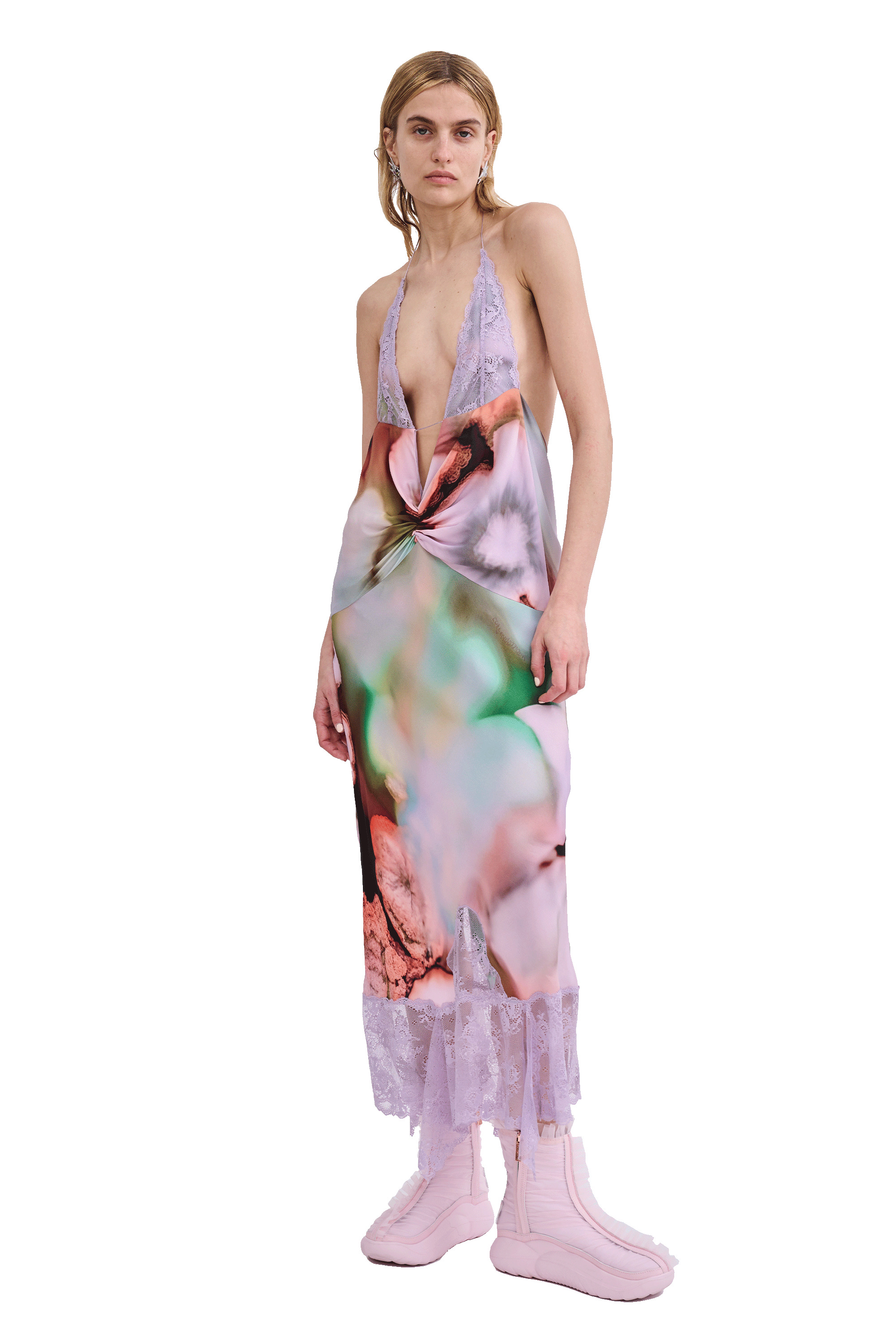 MOLD COURT SLIP DRESS - 2