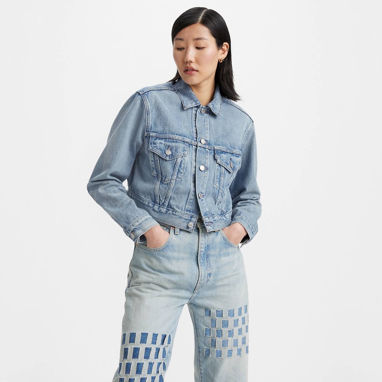 LEVI’S® WOMEN’S MADE IN JAPAN SHORT TYPE III TRUCKER JACKET - 3