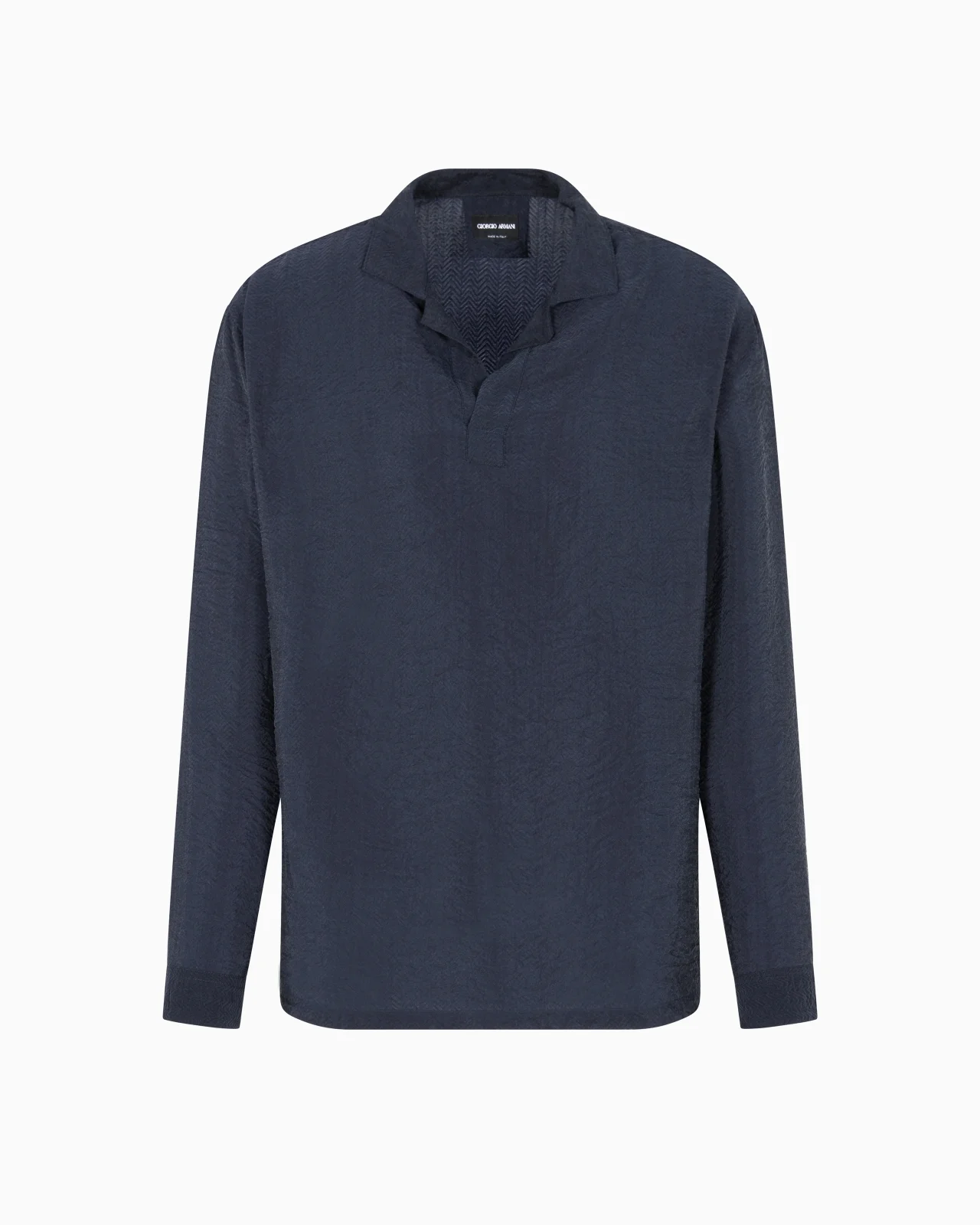 JACQUARD CUPRO POLO SHIRT - 1
