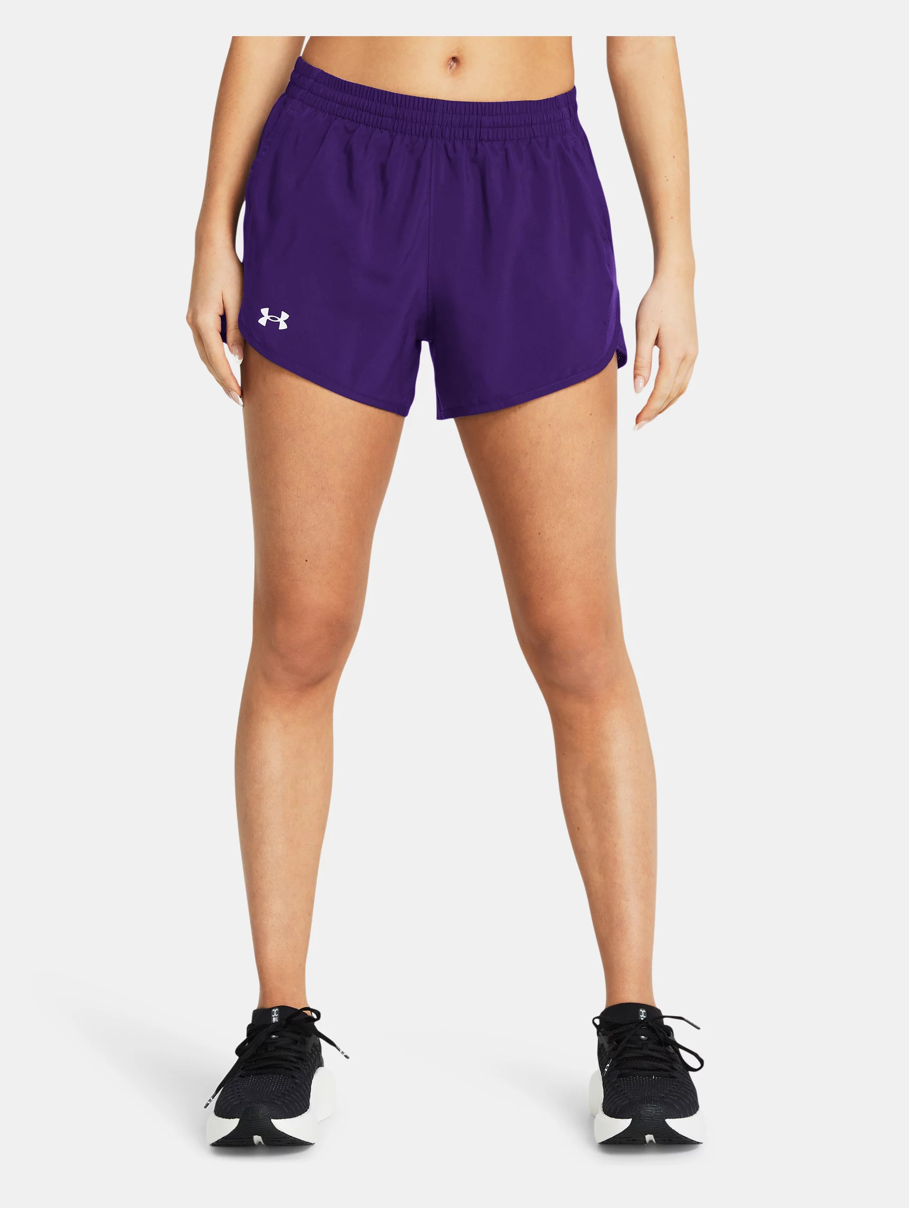 Women's UA Fly-By Unlined 3" Shorts - 2
