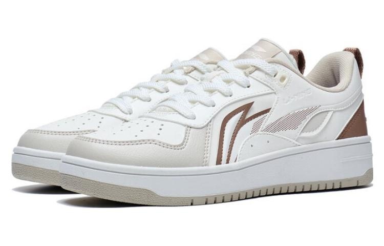 (WMNS) Li-Ning Shiyi 'White Brown' AGCT342-3 - 3