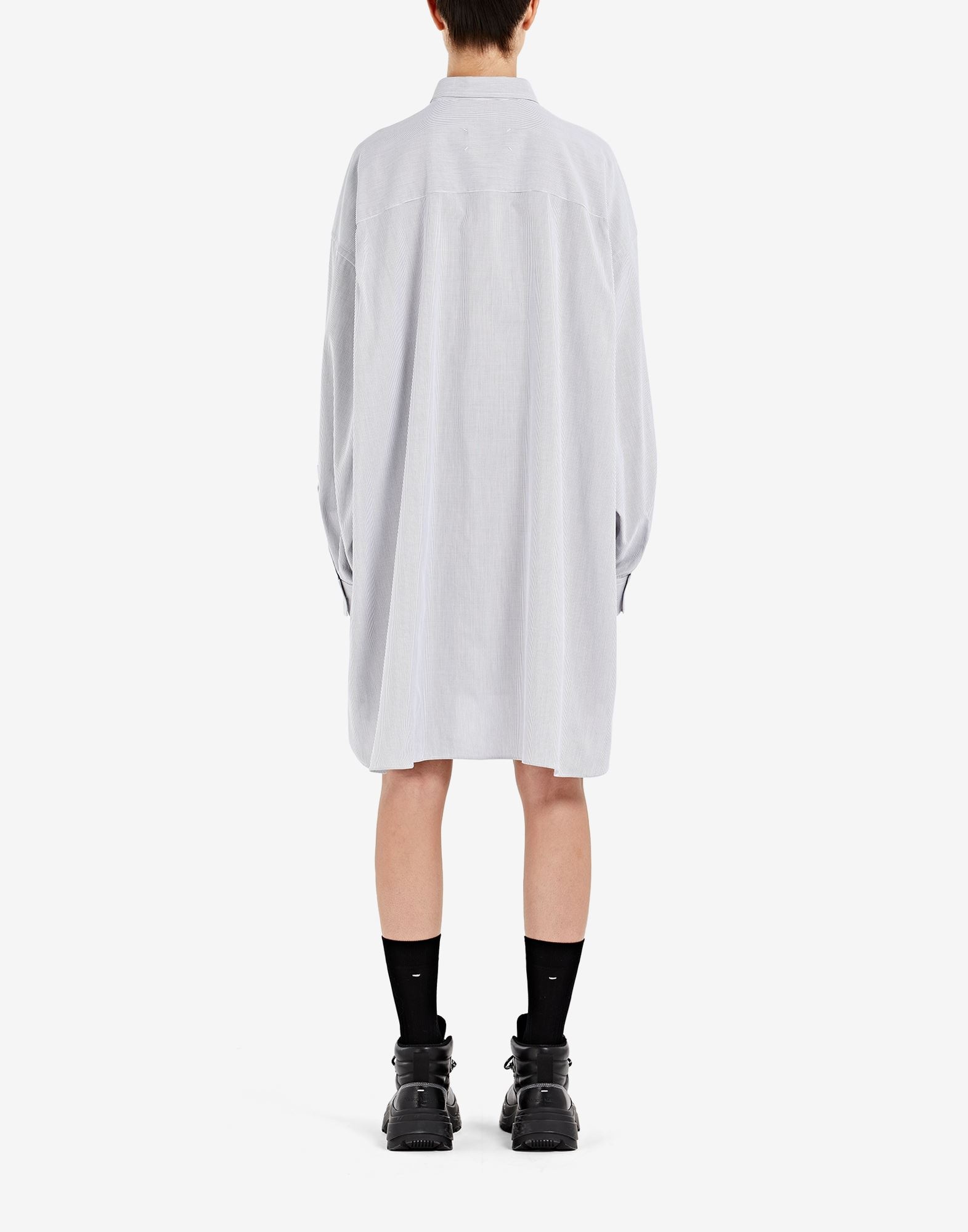 Cotton shirt dress - 4