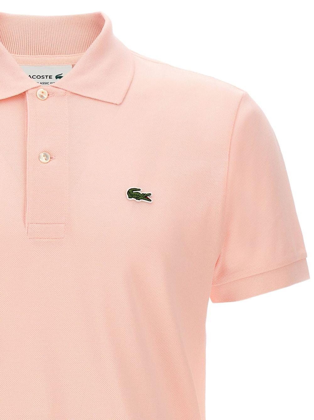 logo-patch side-splits polo shirt - 3