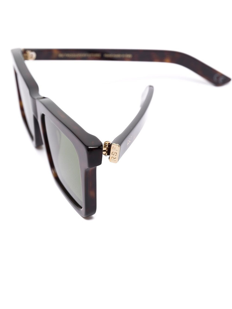 tortoiseshell-effect square sunglasses 3