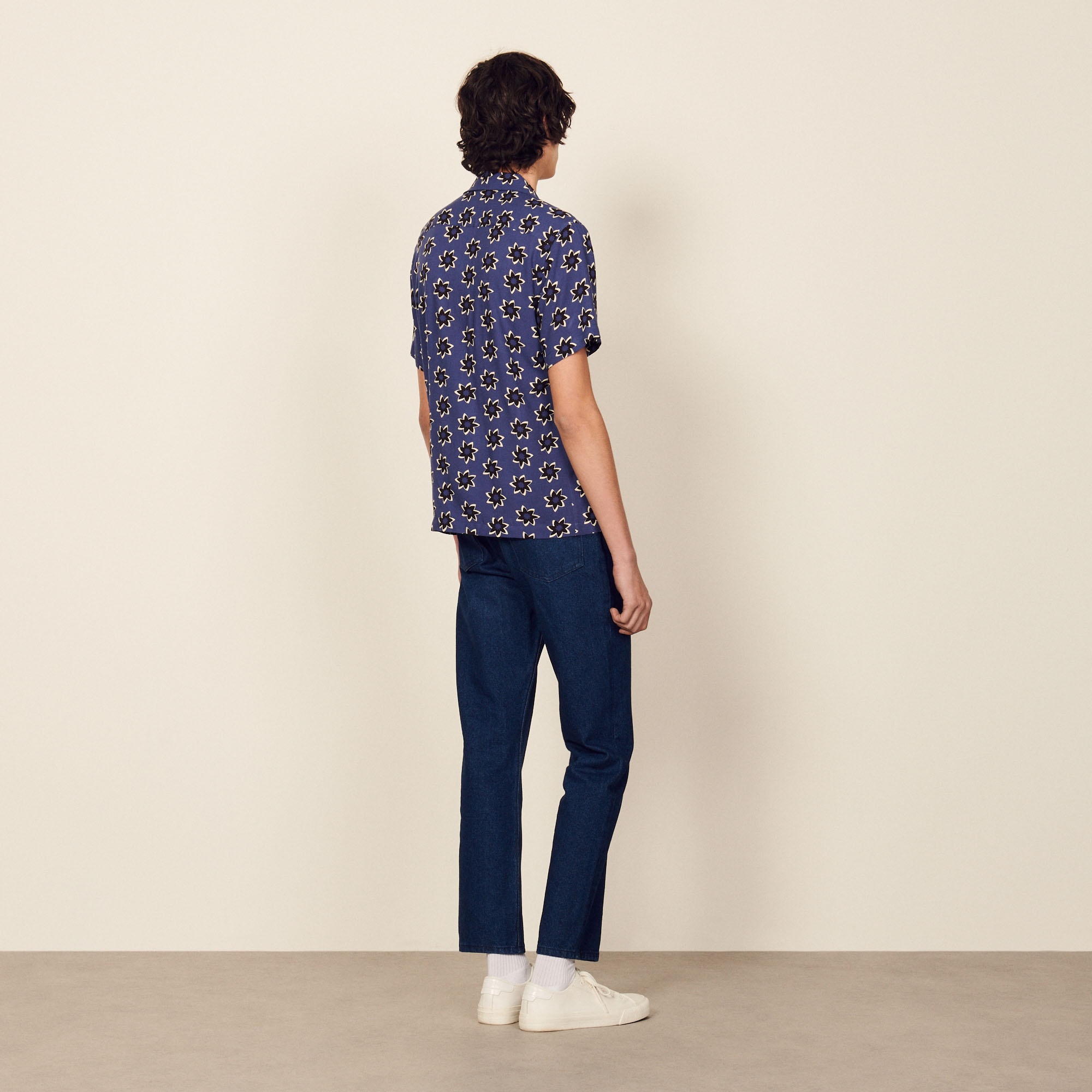 Printed flowing shirt - 3
