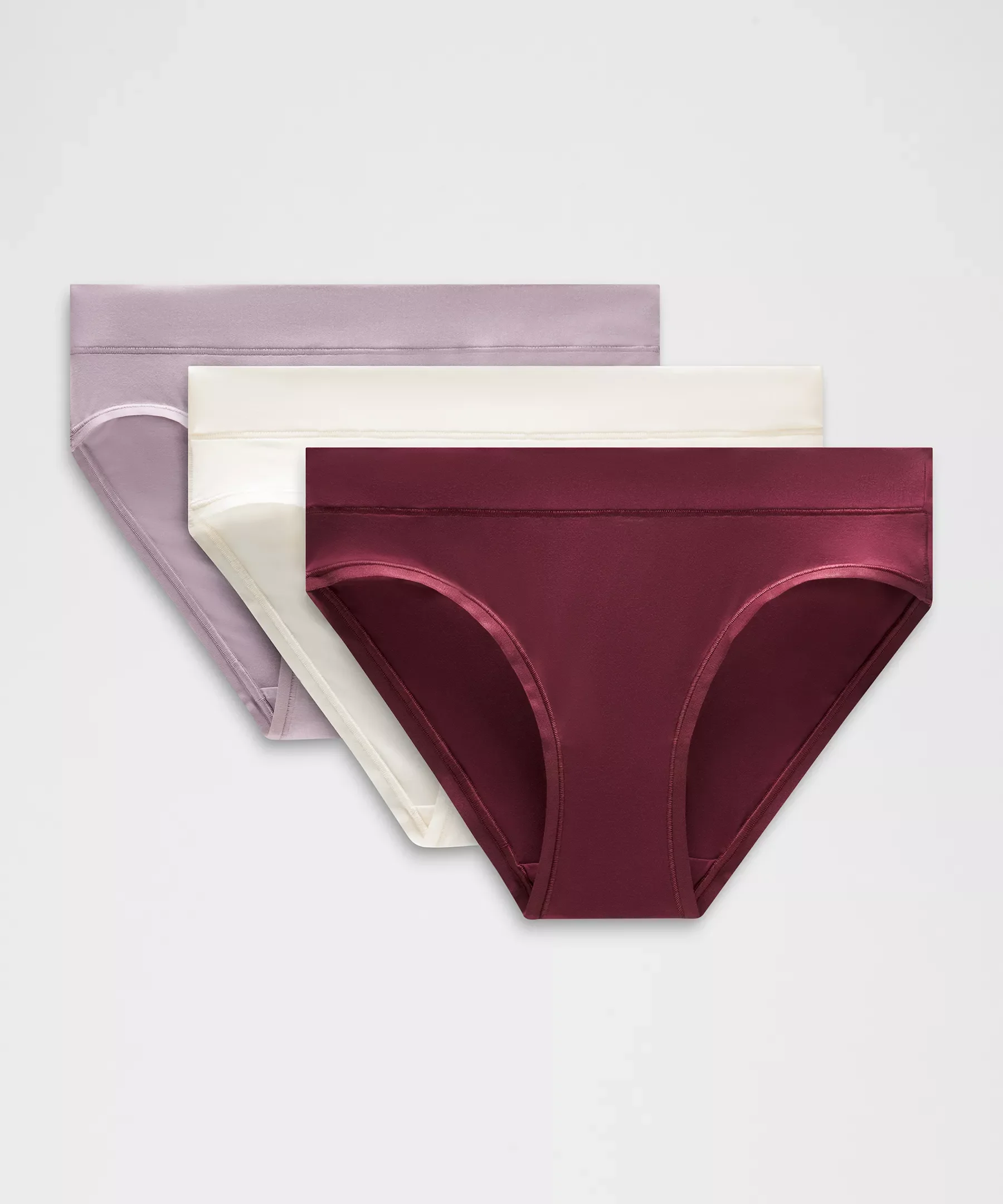 UnderEase Mid-Rise Bikini Underwear *3 Pack - 1