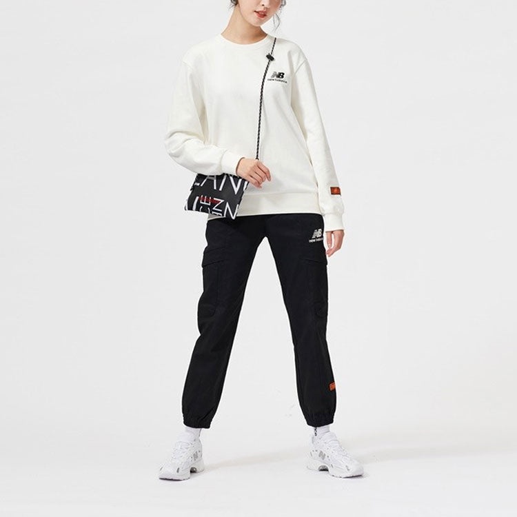 New Balance Unisex Round-neck Sweatshirt Ivory NCA34033-IV - 3