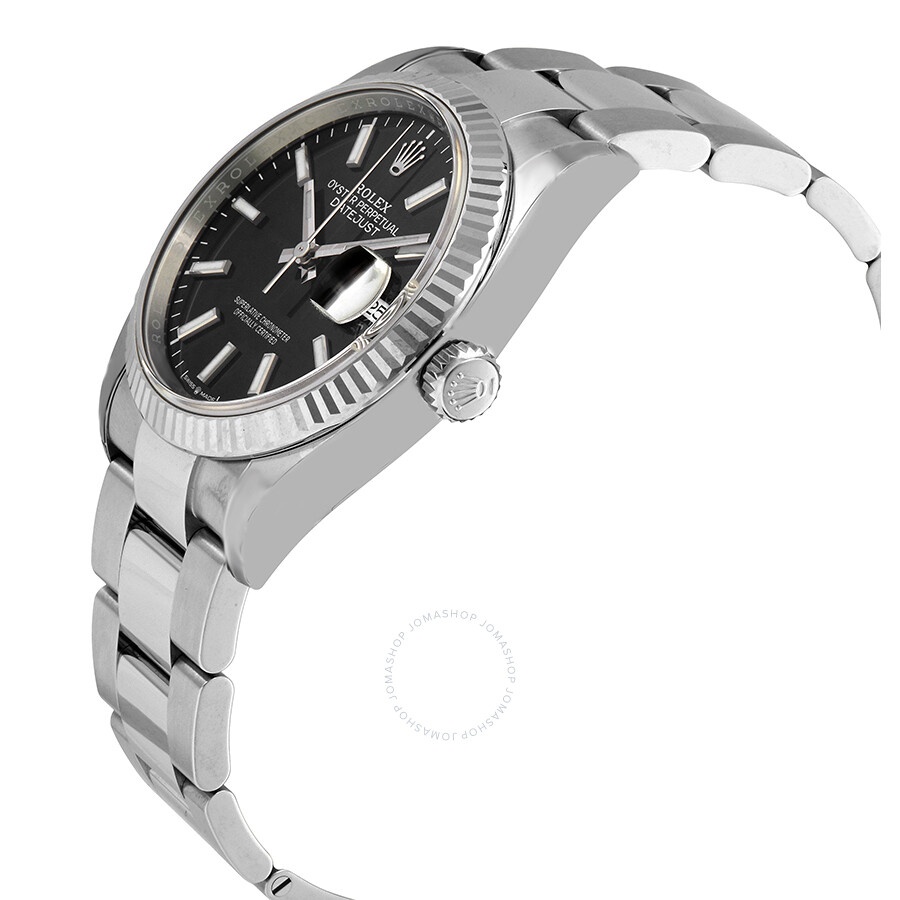 Rolex Datejust 36 Black Dial Automatic Men's Oyster Watch 126234BKSO - 2