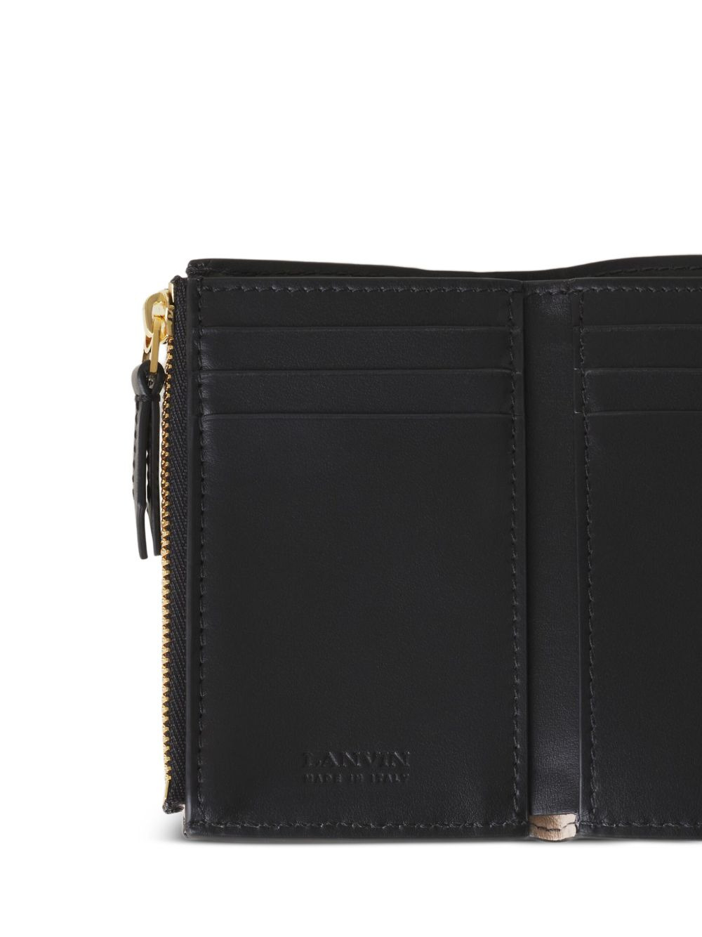 zip-pocket flap wallet - 4