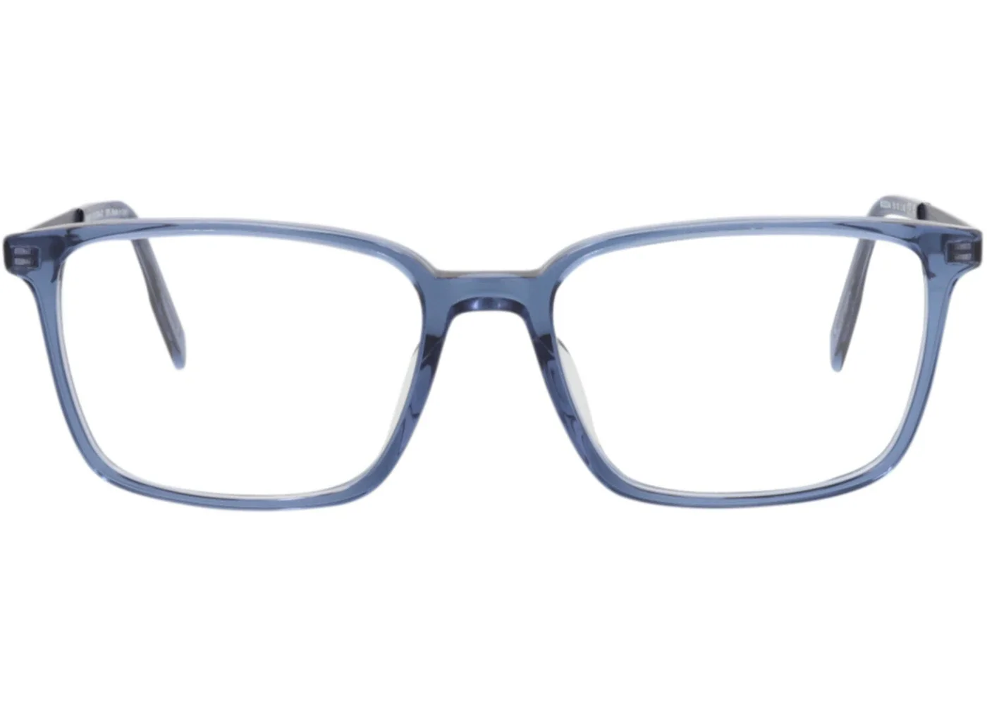 Maui Jim Square-Frame Acetate and Stainless Steel Optical Frames Blue Blue Transparent (MJO2244-03) - 1