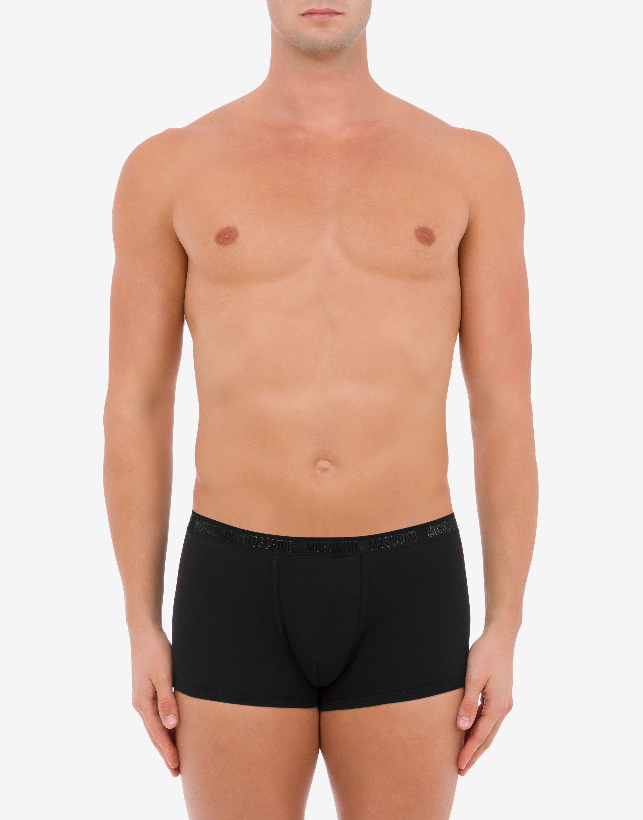 ELASTIC MESH JERSEY BOXER - 2