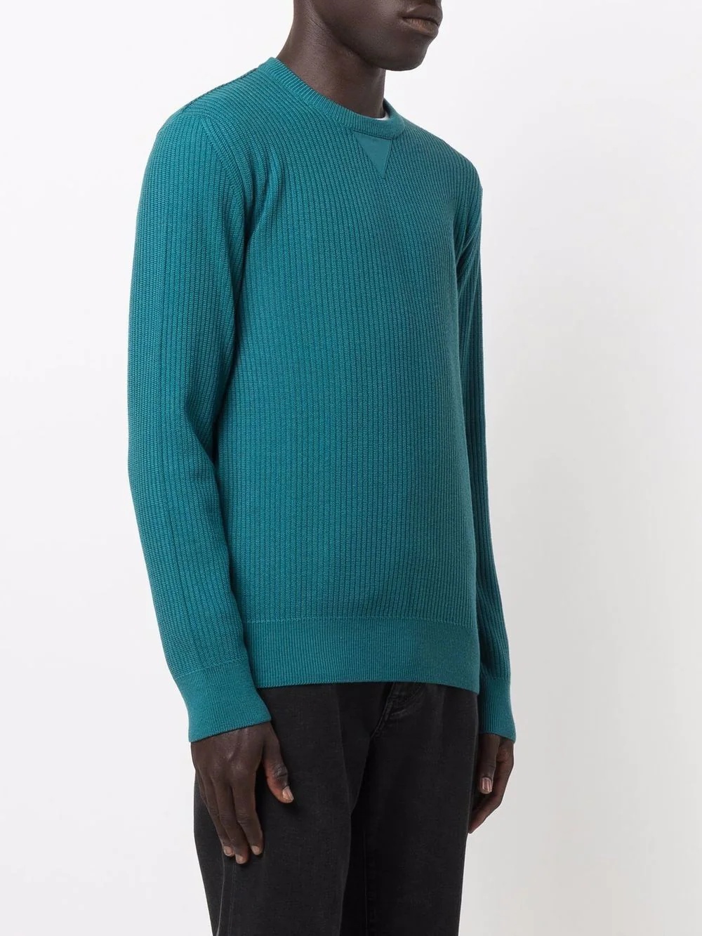 crew-neck knit jumper - 3