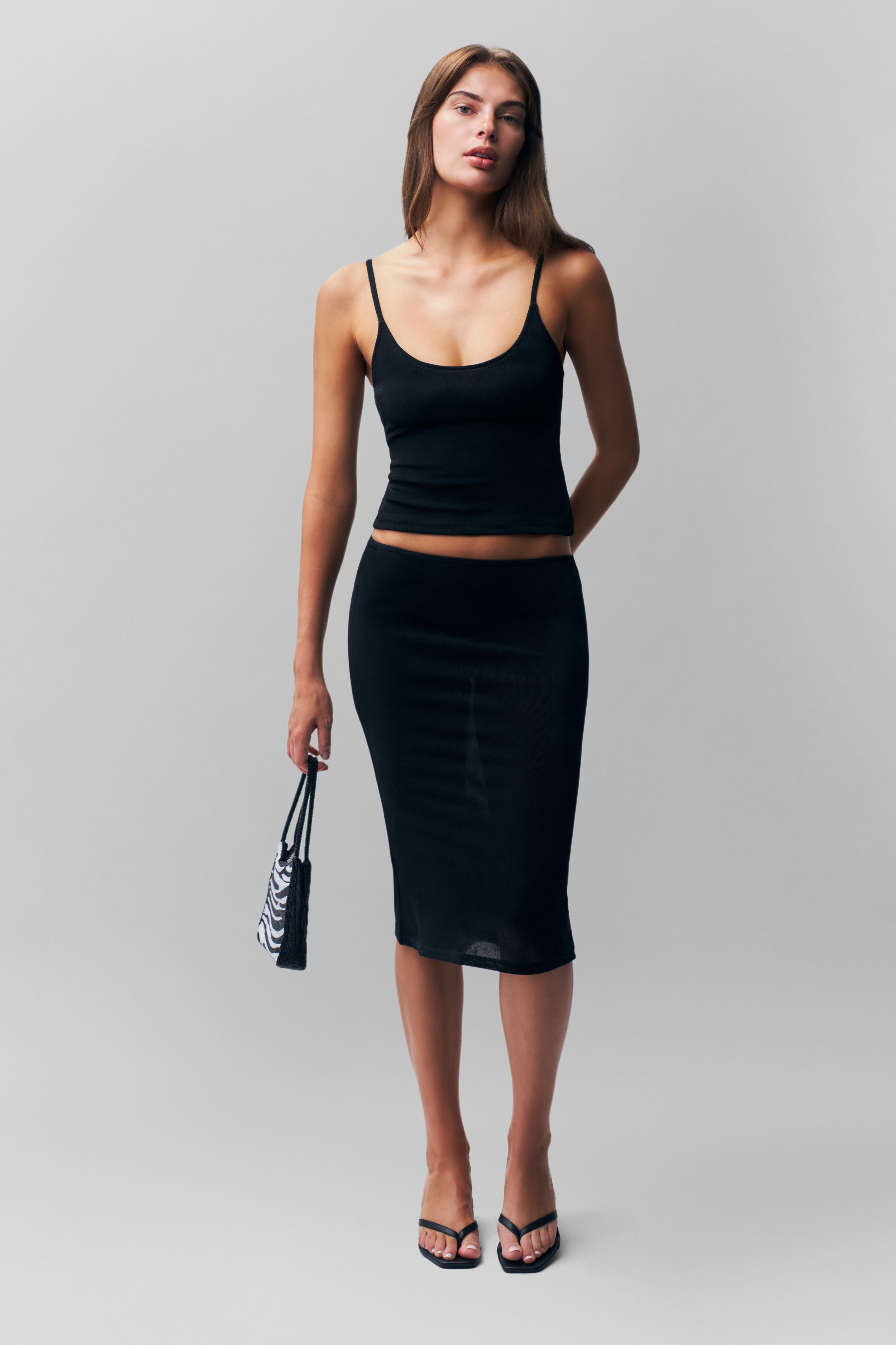 SELENE MIDI SKIRT - 4