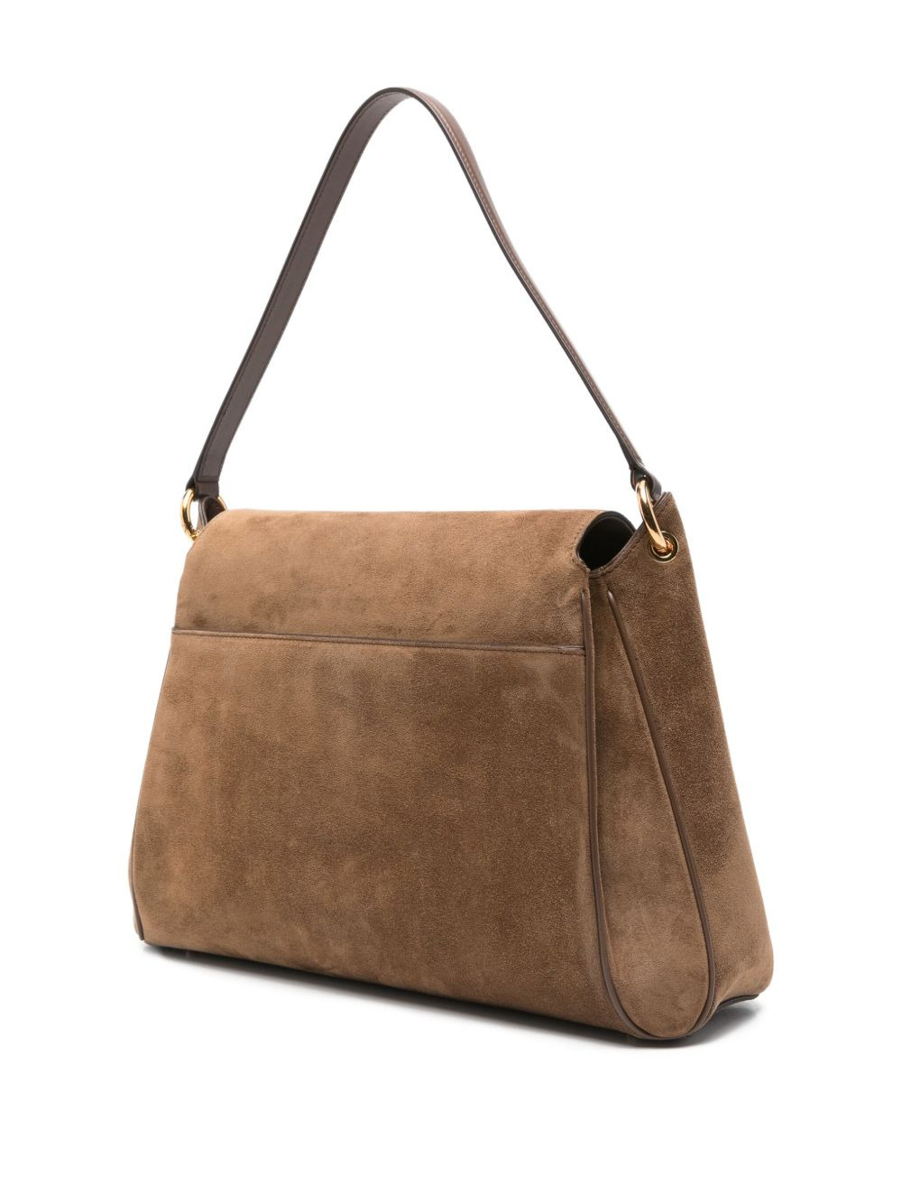 T-bar suede cross body bag - 3