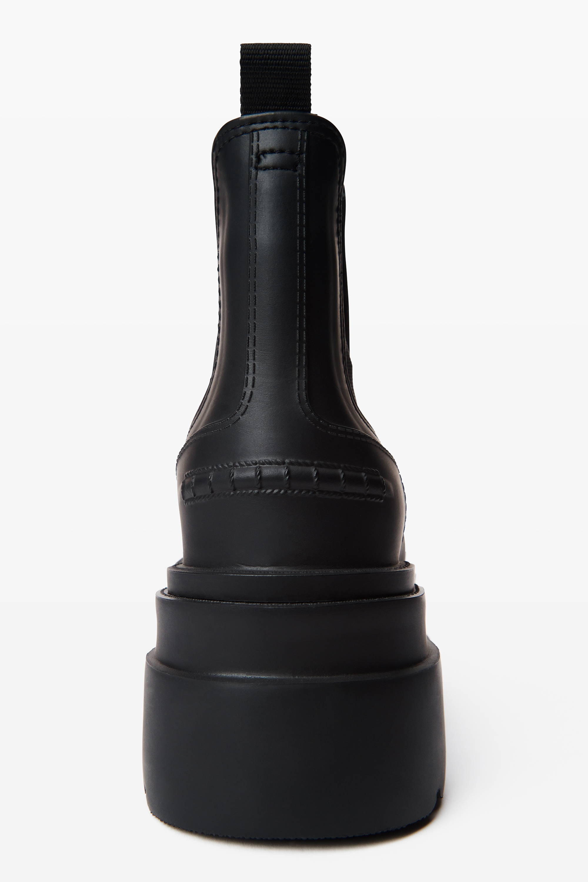 Carter 75mm Ankle Platform Boot in Rubber - 4
