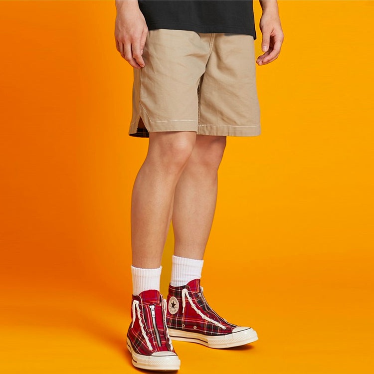 Converse Plaid Short 'Khaki' 10020977-A02 - 4