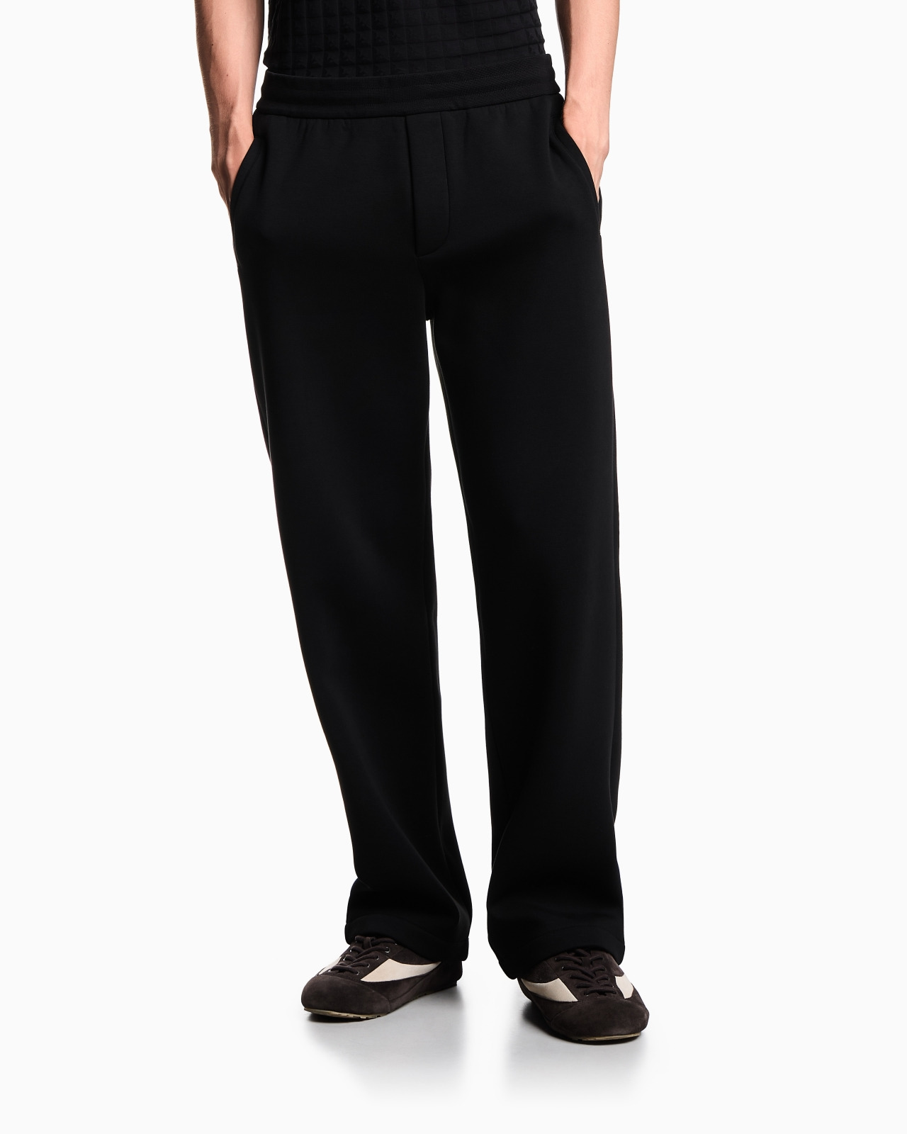ASV LYOCELL-BLEND BONDED-JERSEY JOGGERS - 4