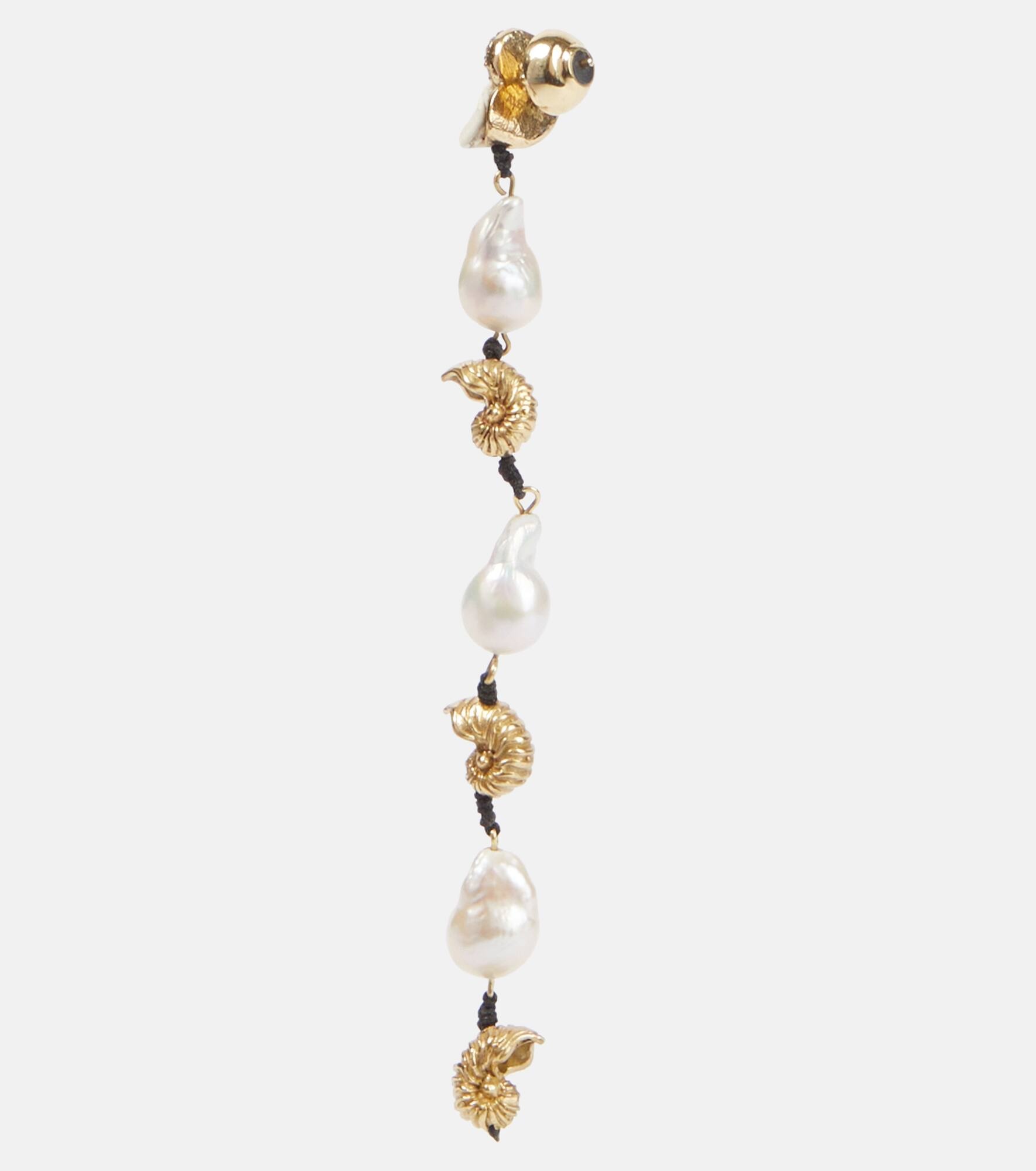 Reverie drop earrings with pearls - 5