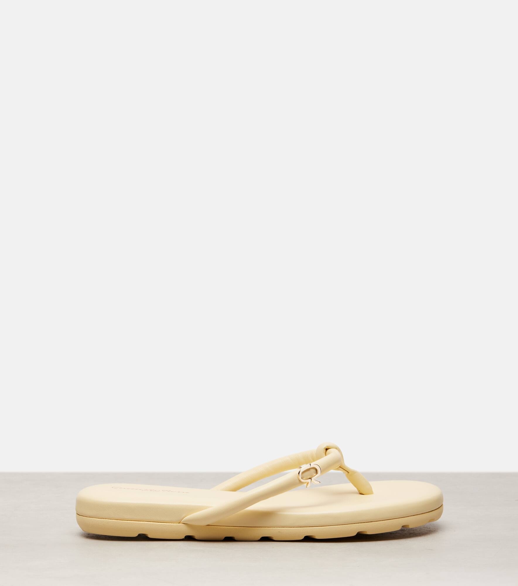 Fiji leather thong sandals - 4
