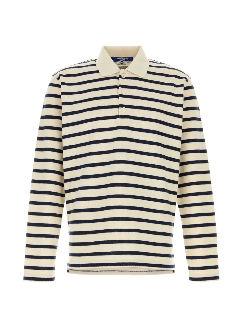 striped polo shirt - 1