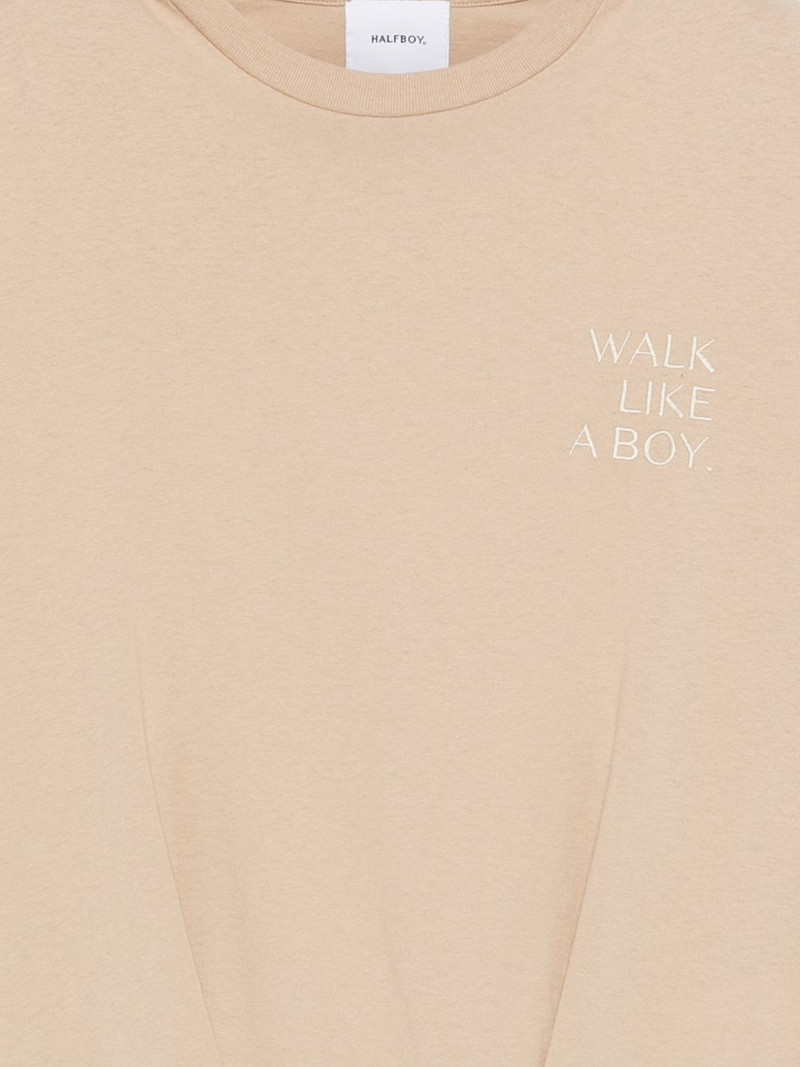 slogan-print darted bodysuit 3