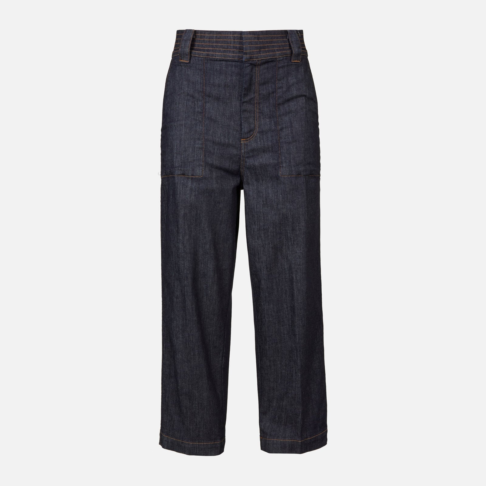 Mom Fit Pants in Denim Blue - 1