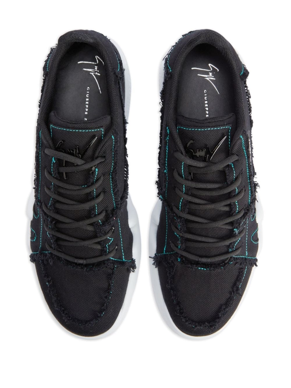 Talon cotton low-top sneakers - 4
