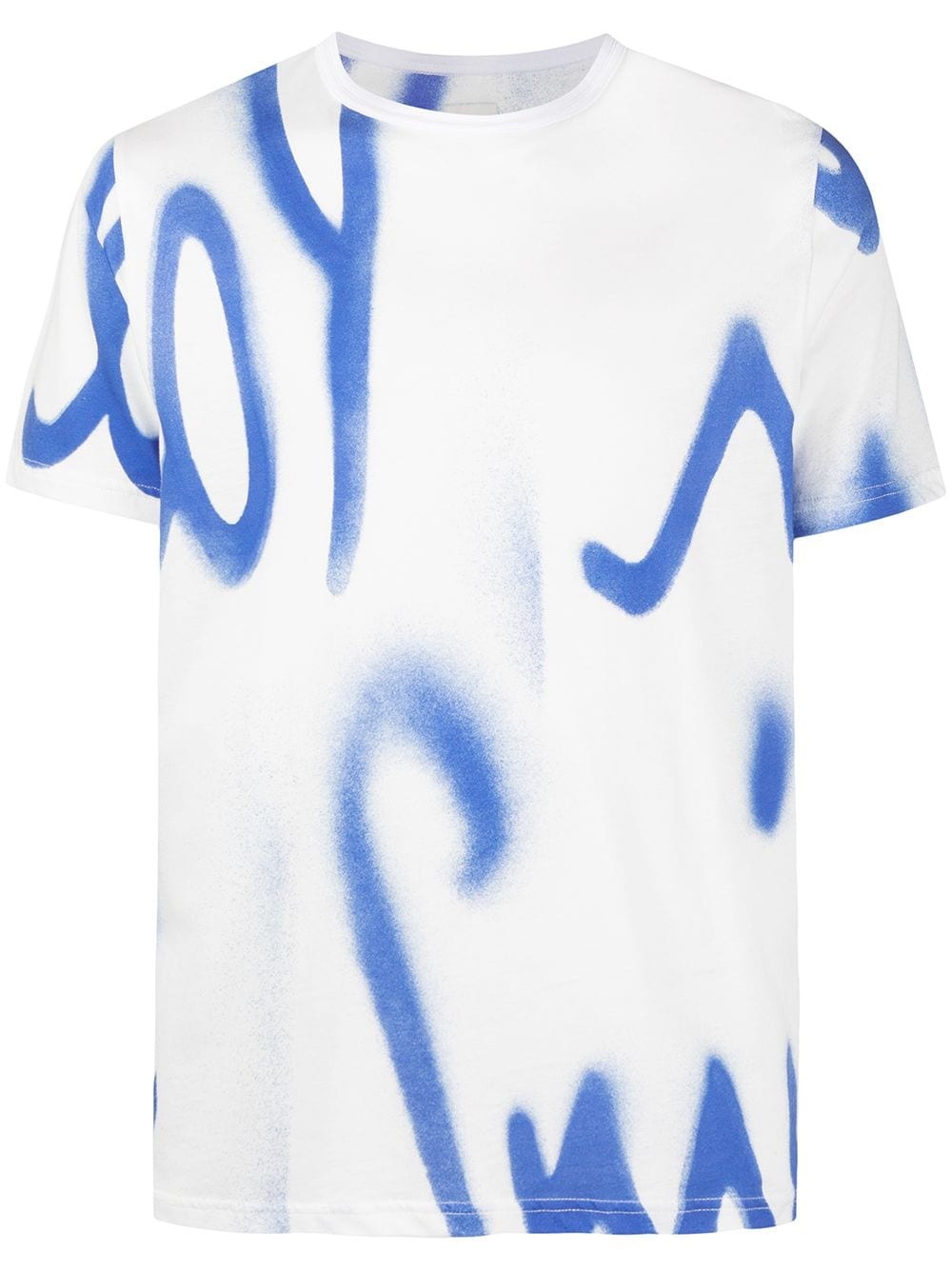 graffiti logo-print T-shirt - 1